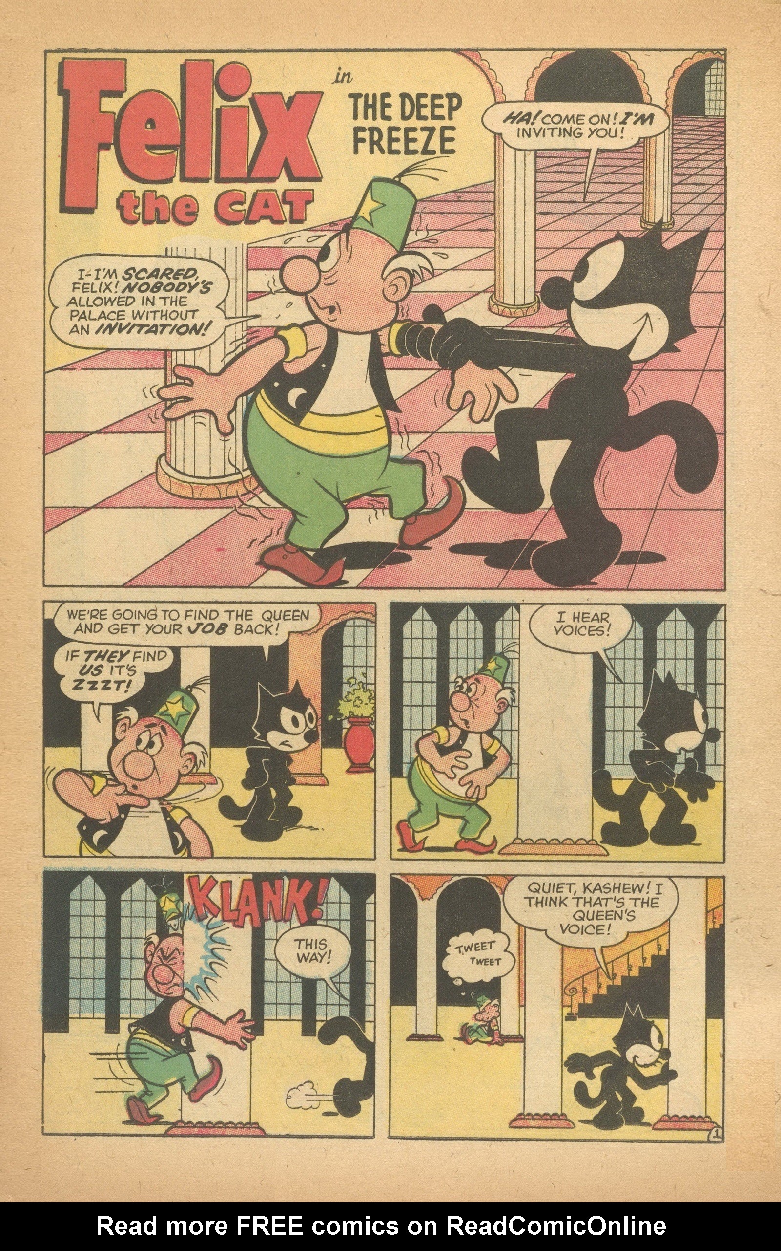 Read online Felix the Cat (1955) comic -  Issue #87 - 12