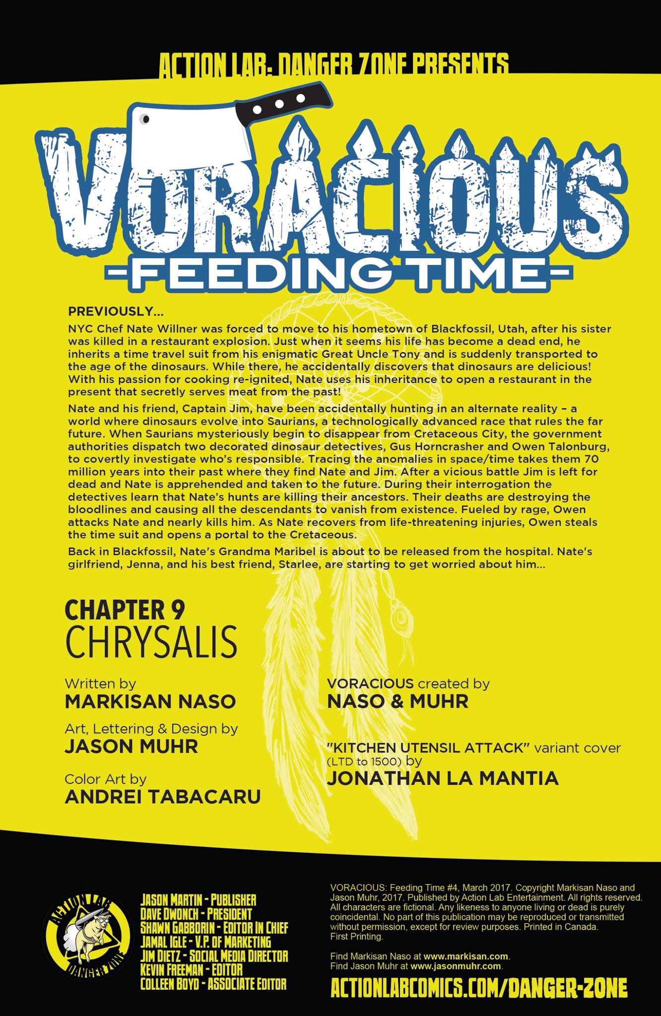 Read online Voracious: Feeding Time comic -  Issue #4 - 2