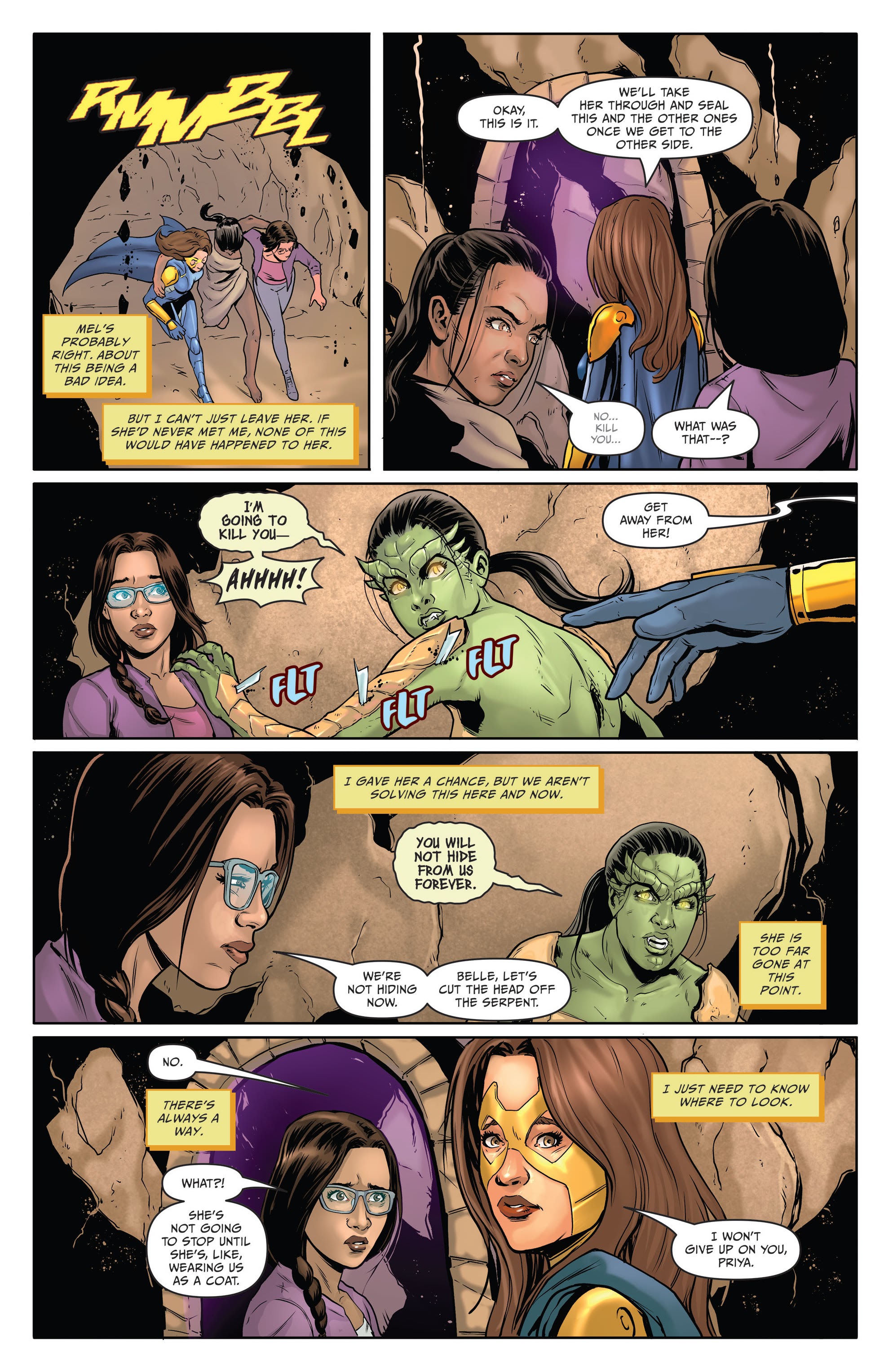Read online Belle: Queen of Serpents comic -  Issue # Full - 33