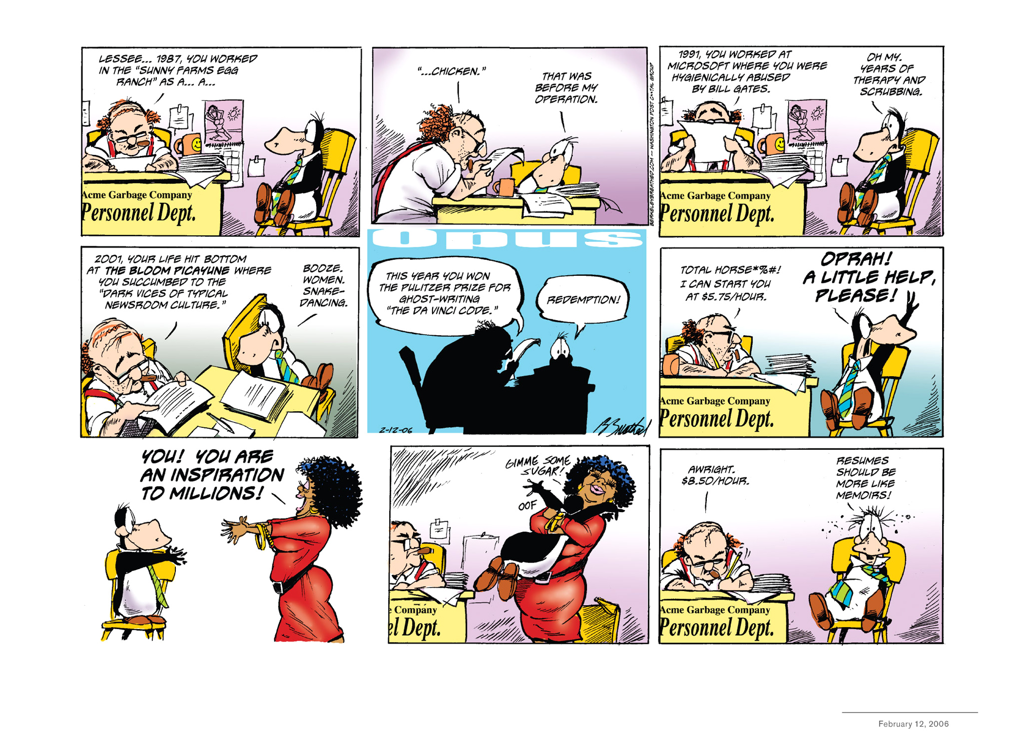 Read online Opus Complete Sunday Strips From 2003-2008 comic -  Issue # TPB (Part 2) - 23