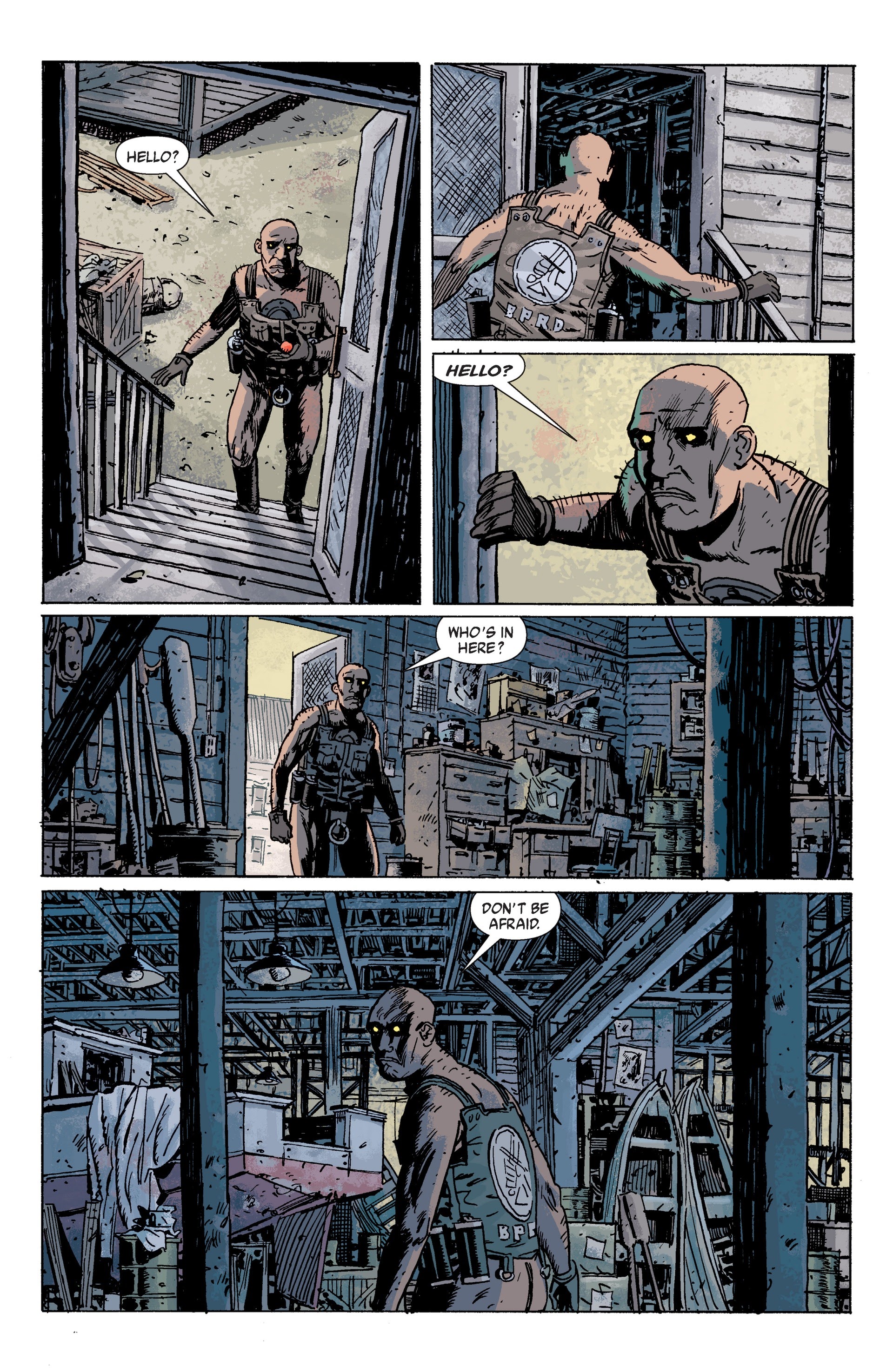 Read online Hellboy Universe Essentials: B.P.R.D. comic -  Issue # TPB - 49