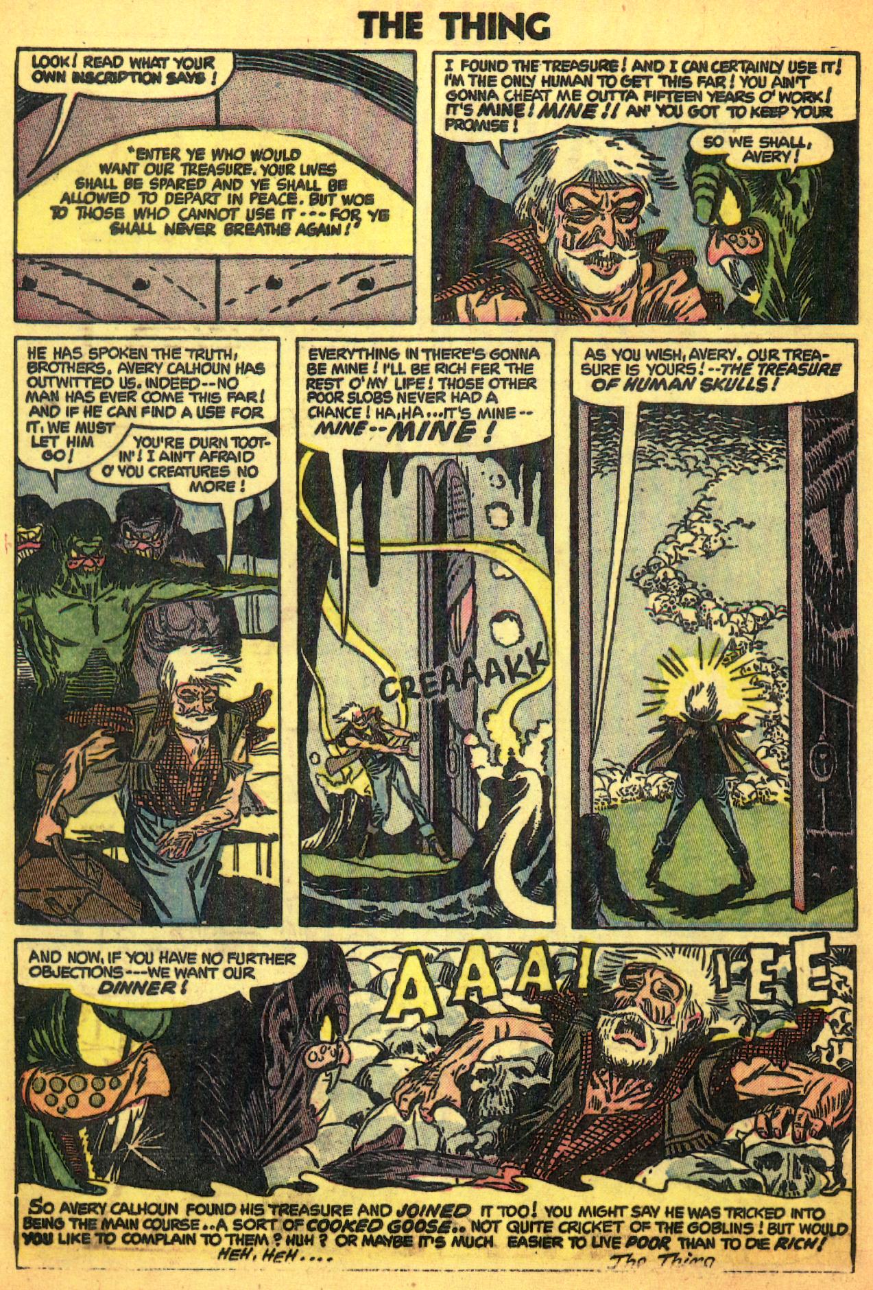 Read online The Thing! (1952) comic -  Issue #13 - 28