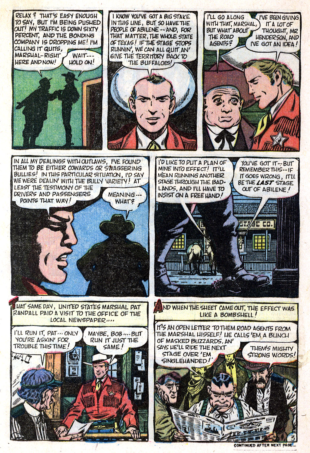 Read online Western Outlaws (1954) comic -  Issue #10 - 12