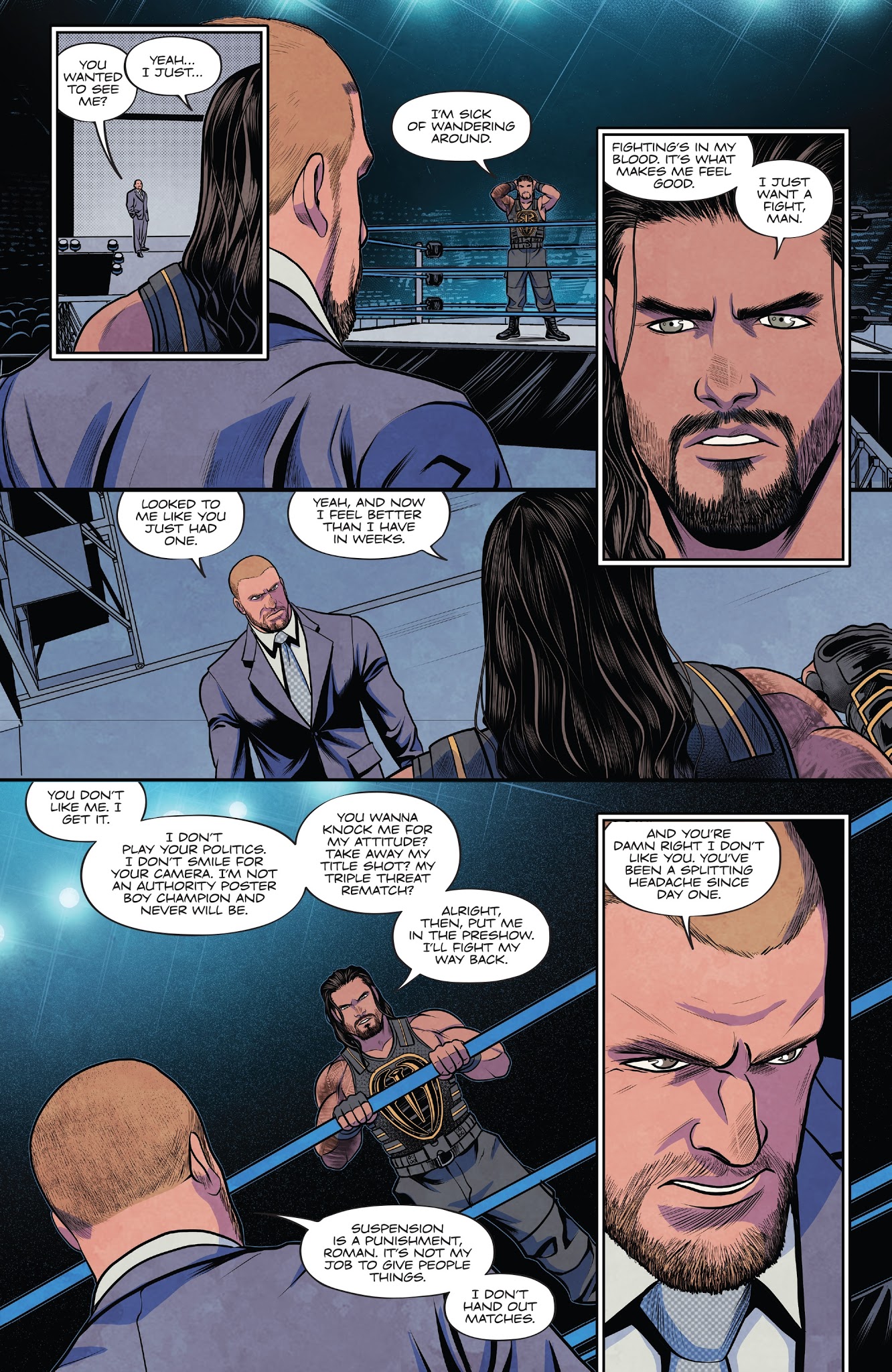 Read online WWE comic -  Issue #11 - 21