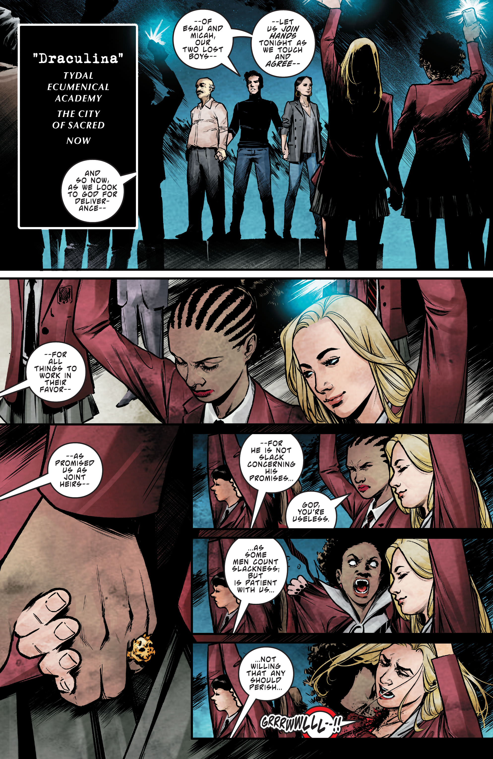 Read online Sacred Six comic -  Issue #3 - 15