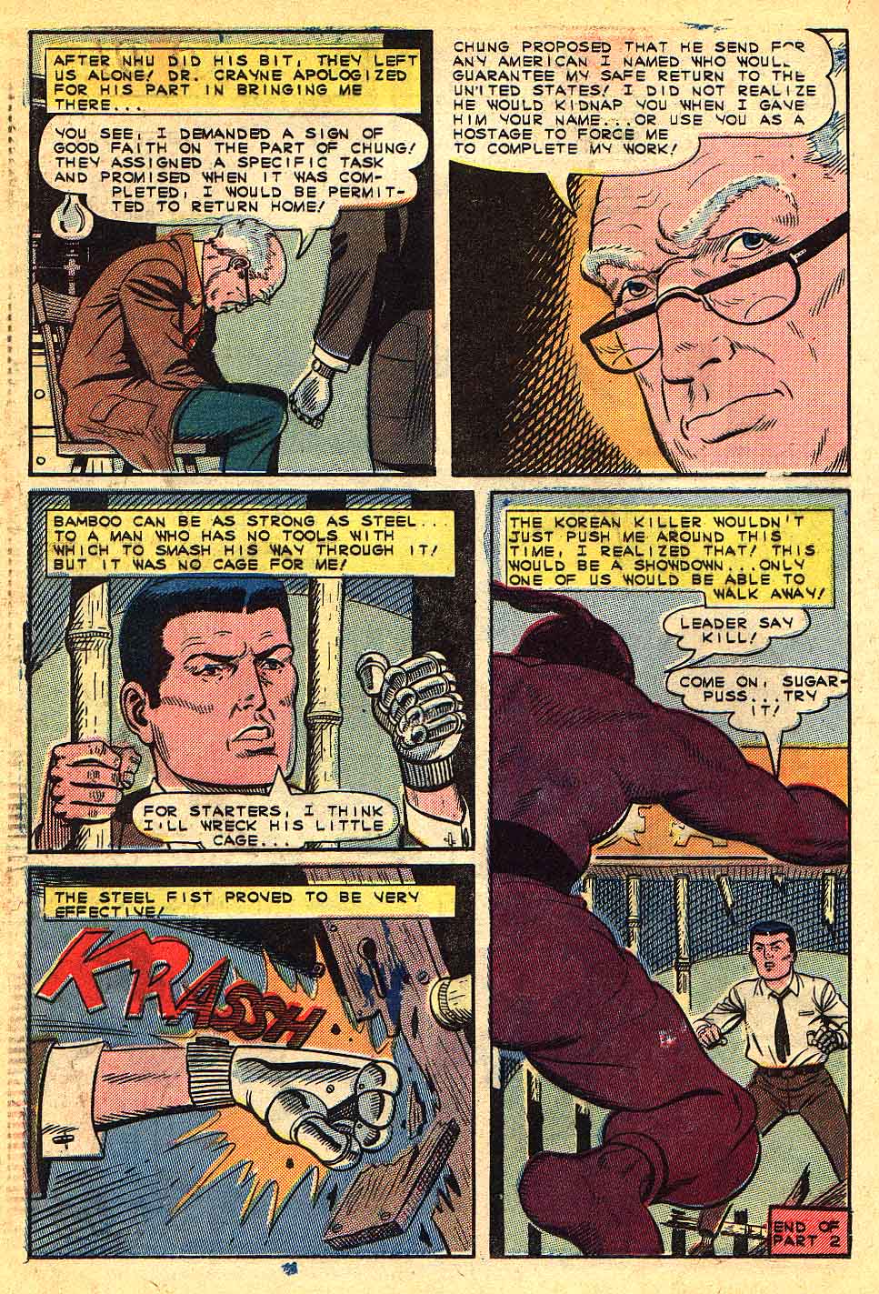 Read online Sarge Steel comic -  Issue #5 - 20