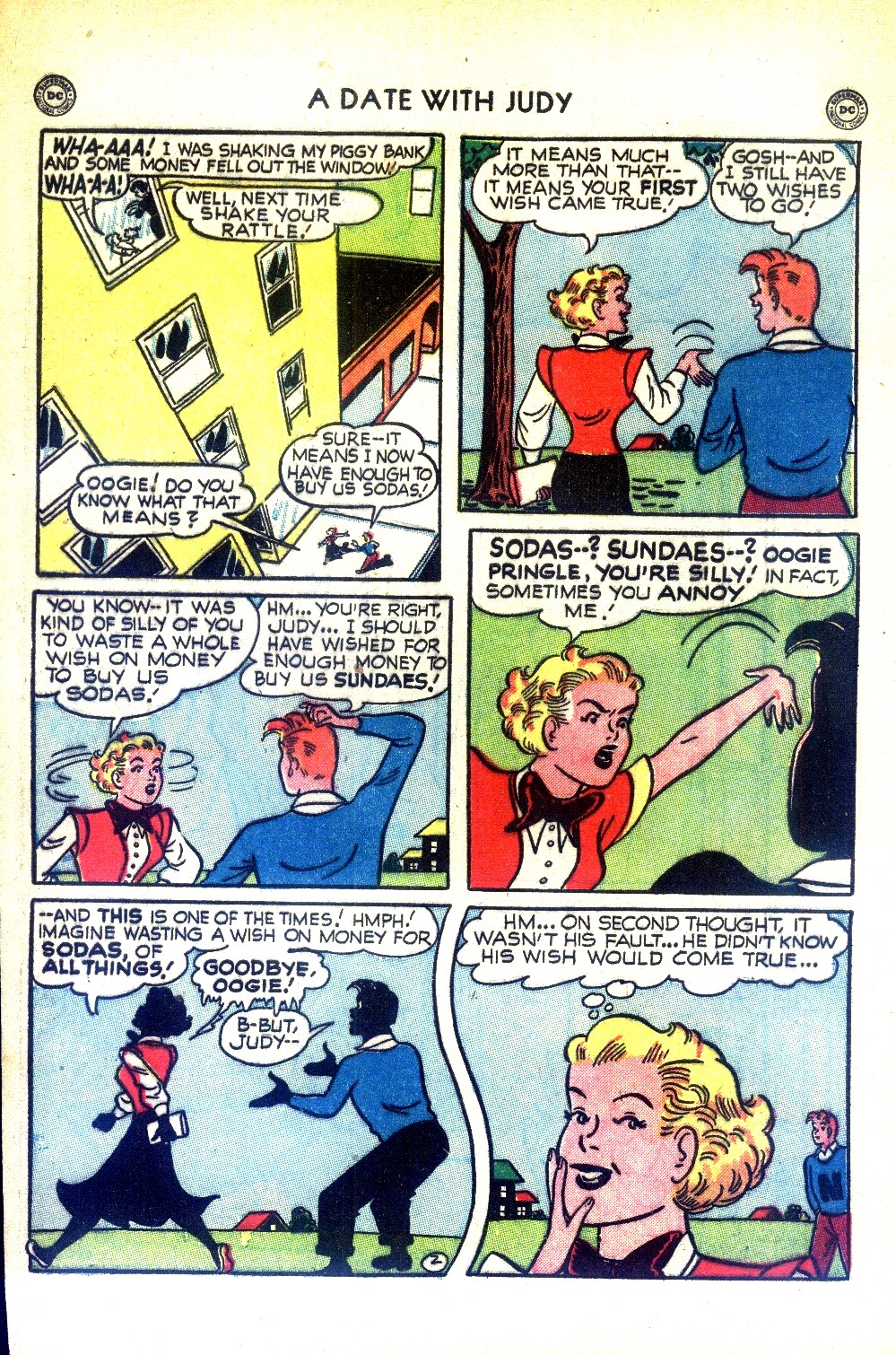 Read online A Date with Judy comic -  Issue #22 - 4