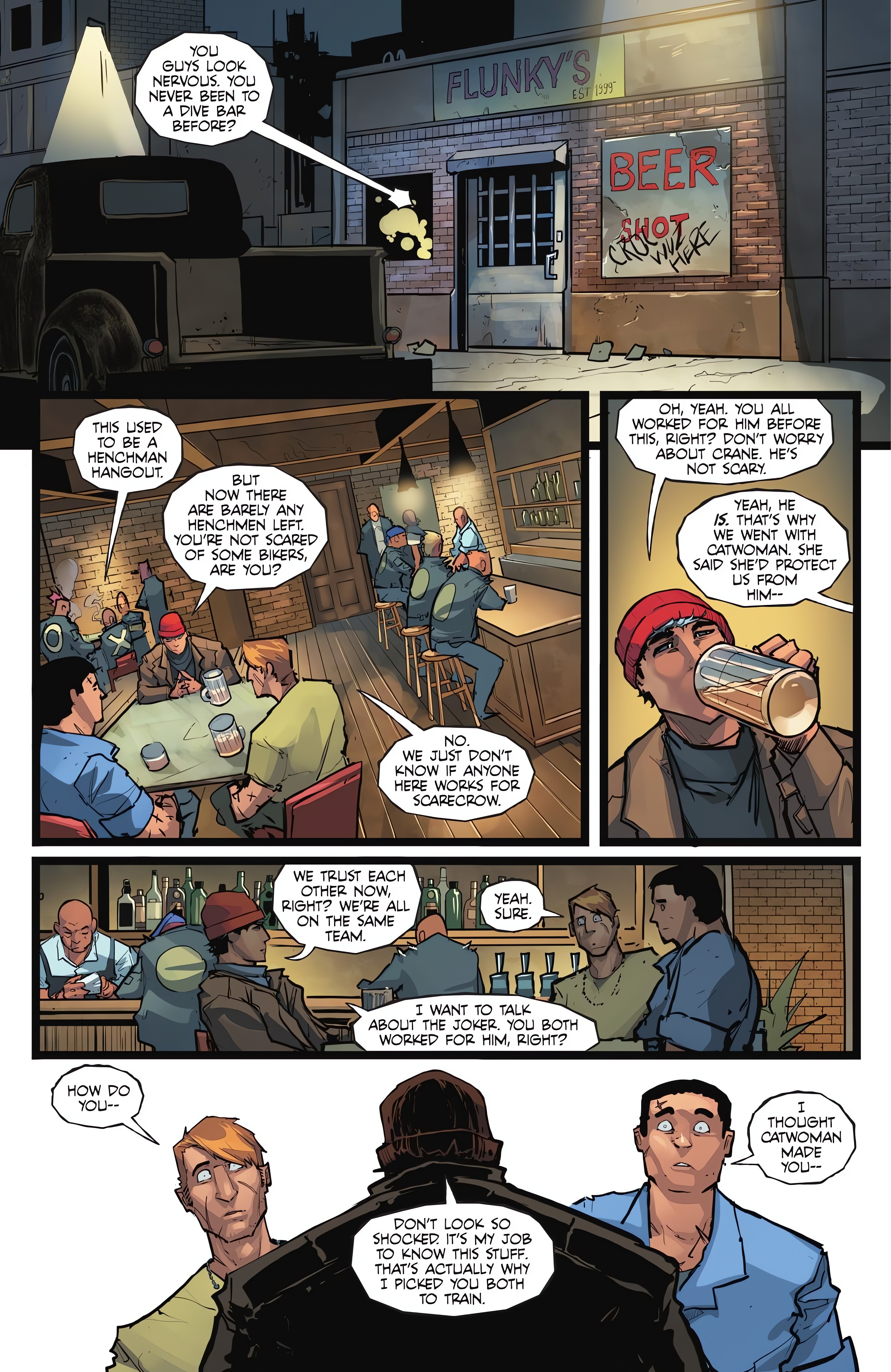 Read online Batman/Catwoman: The Gotham War: Red Hood comic -  Issue #1 - 10