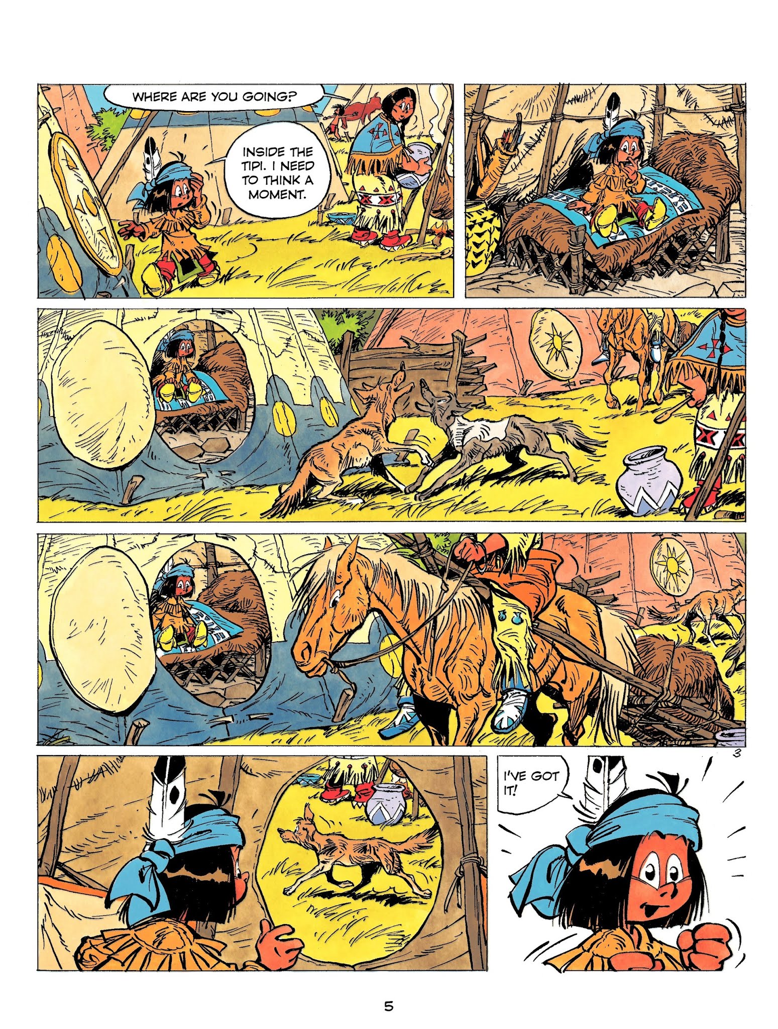 Read online Yakari comic -  Issue #15 - 6