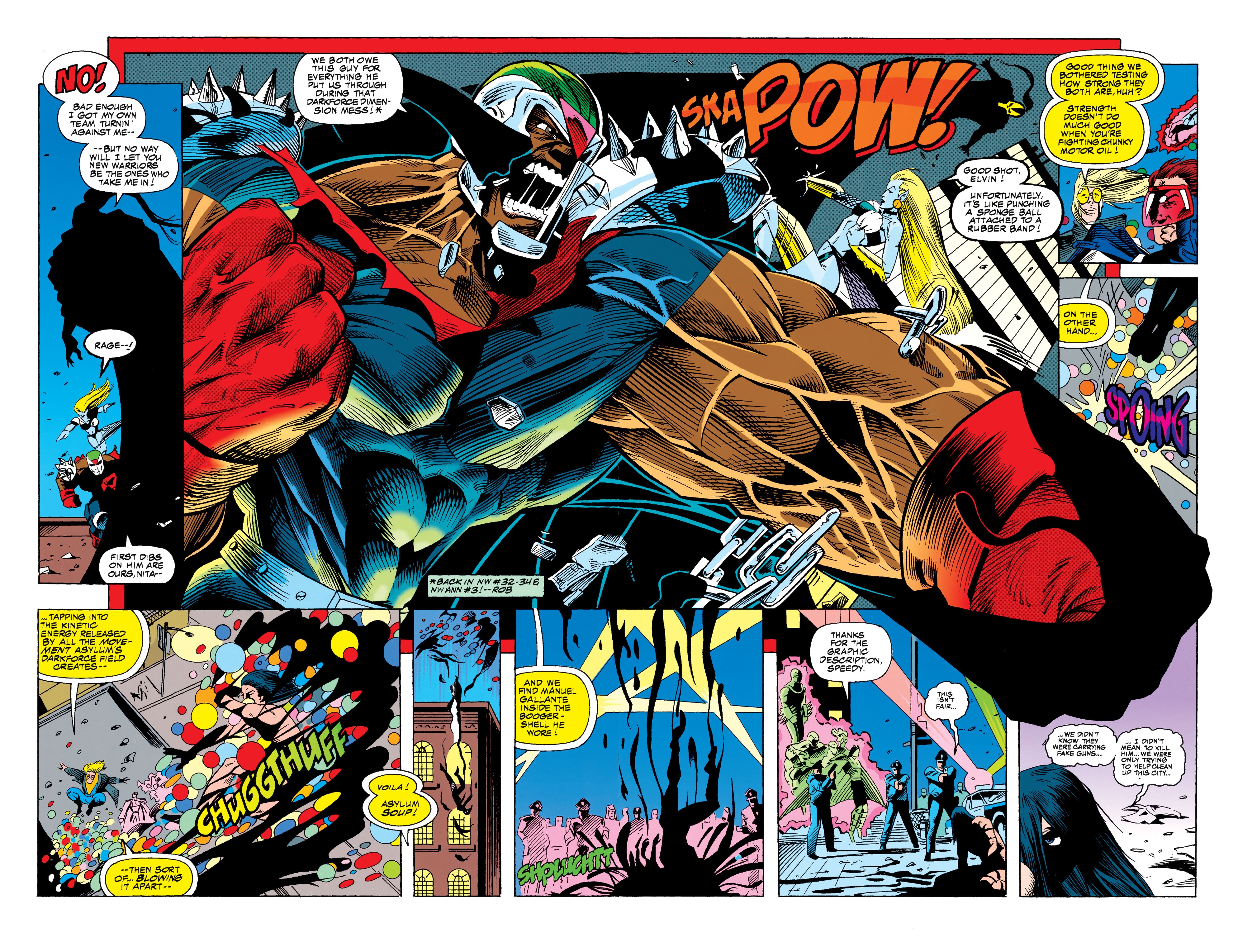 Read online The New Warriors comic -  Issue #52 - 16