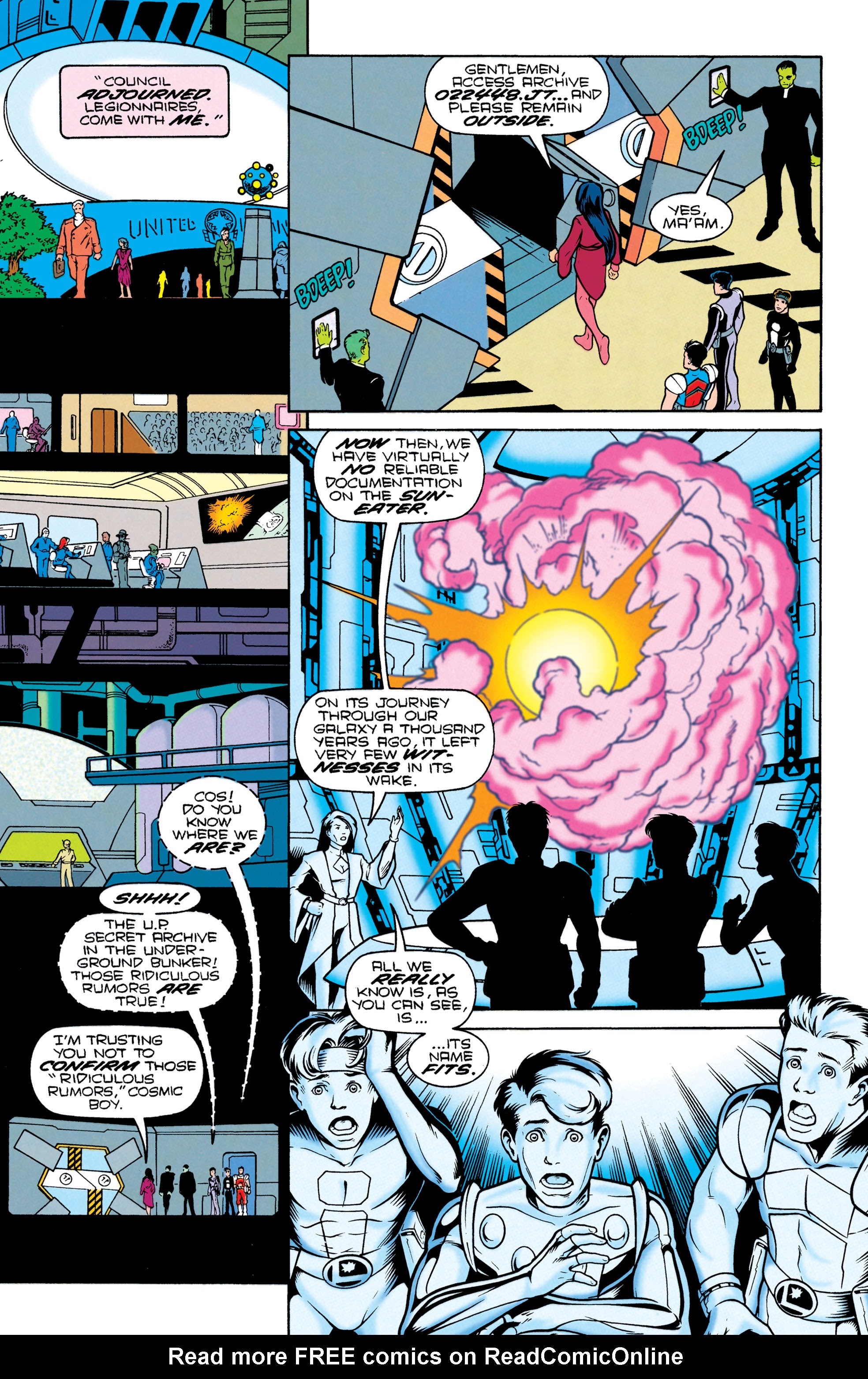Read online Legionnaires comic -  Issue #34 - 17