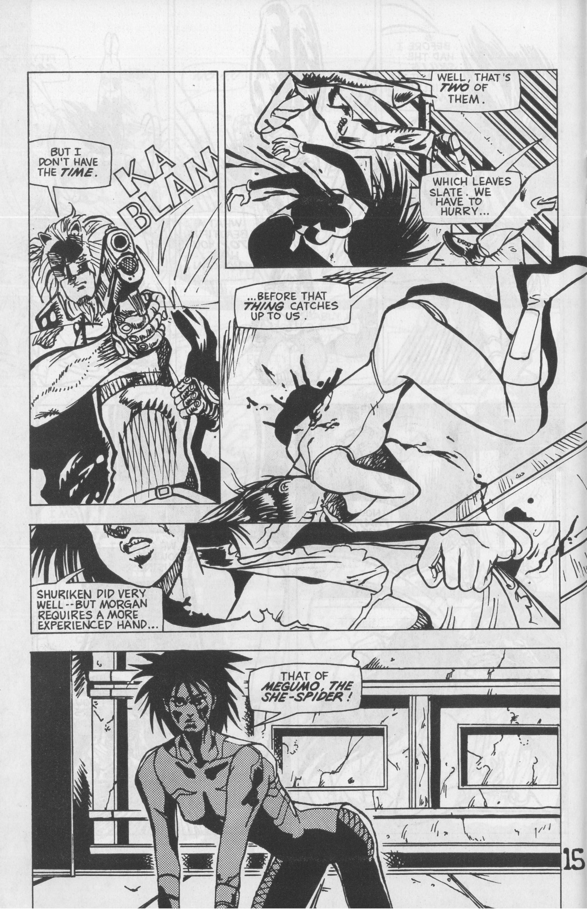 Read online Shuriken (1991) comic -  Issue #5 - 18