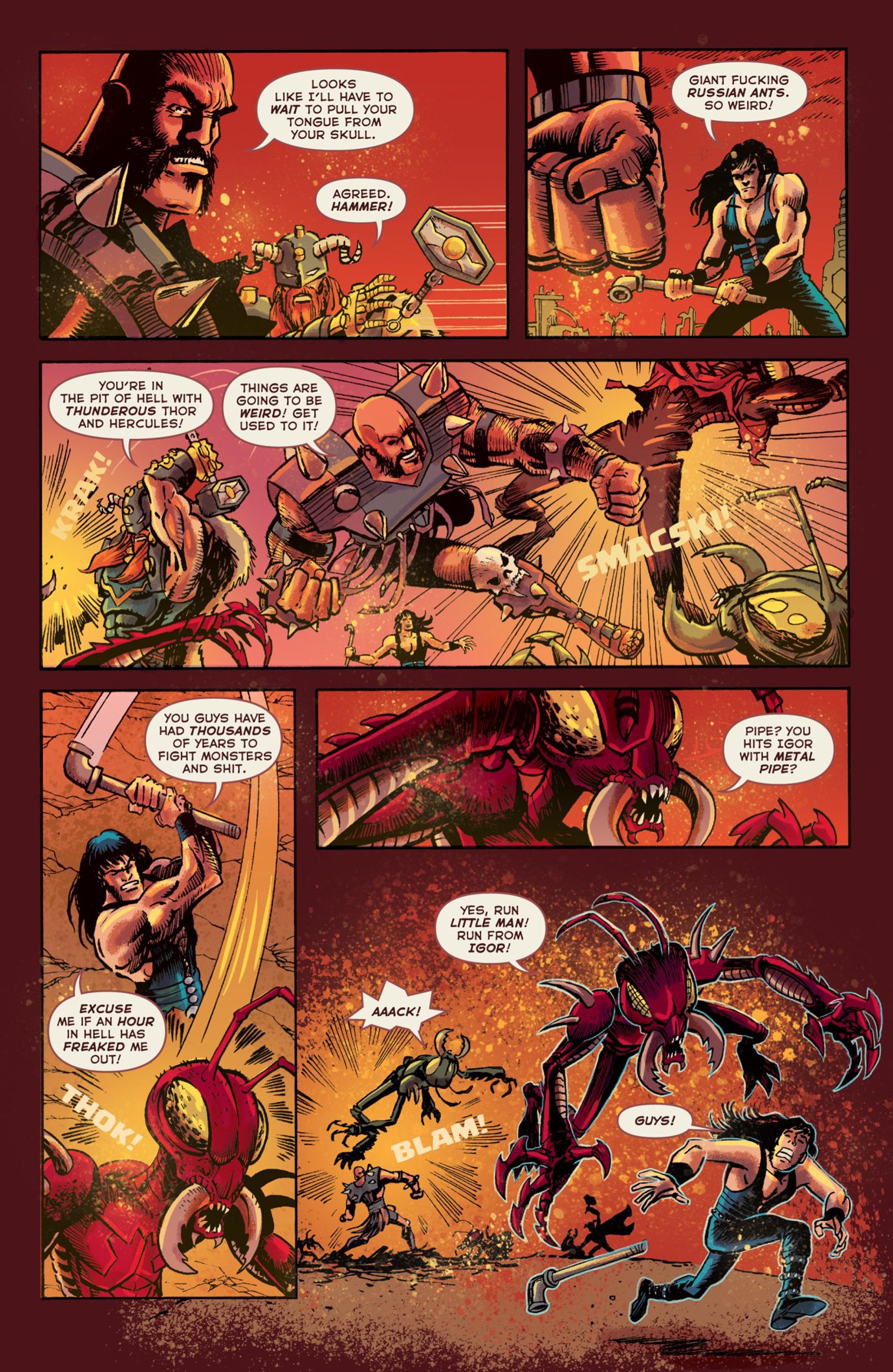 Read online Gods of Brutality comic -  Issue # TPB - 35