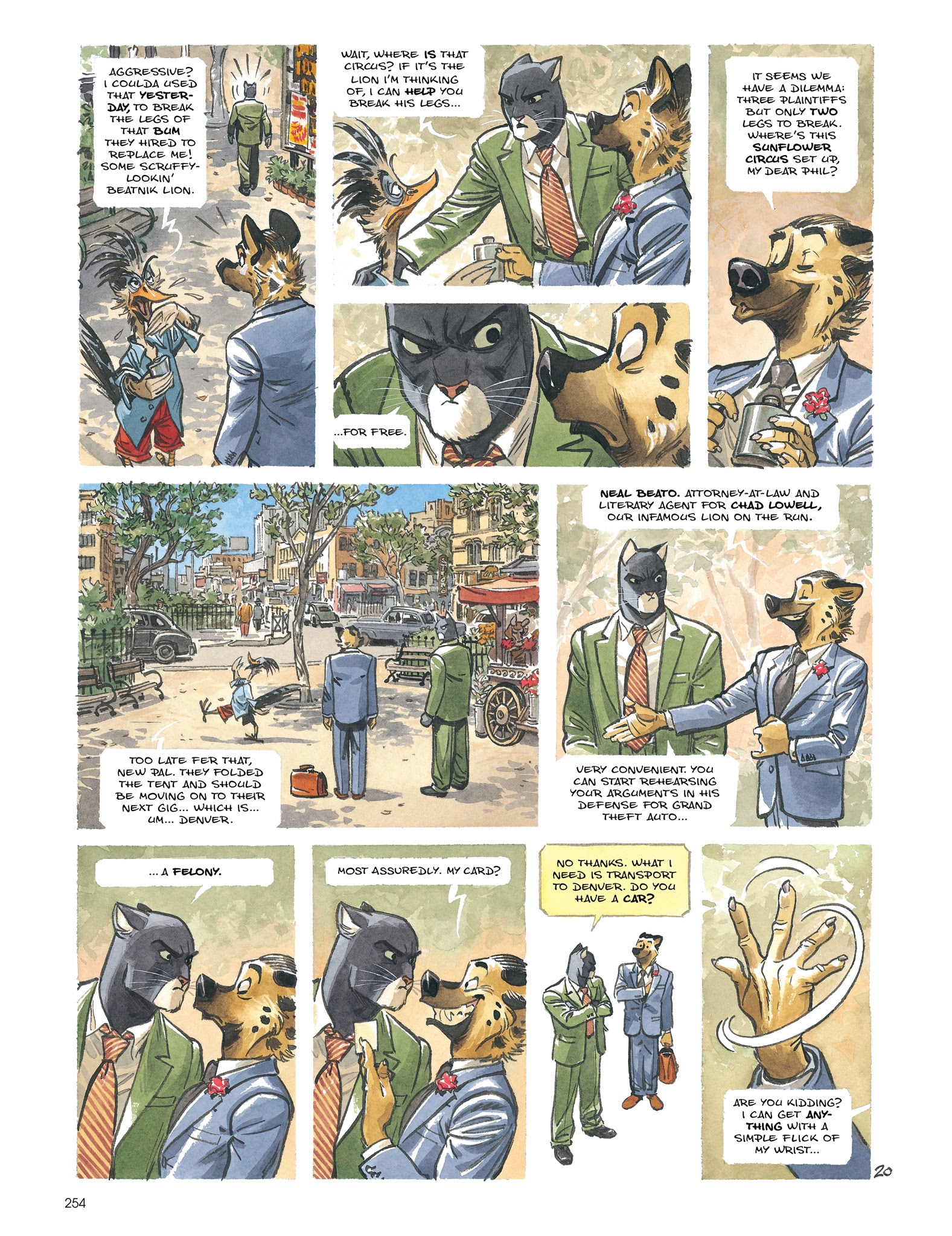 Read online Blacksad: The Collected Stories comic -  Issue # TPB (Part 3) - 56