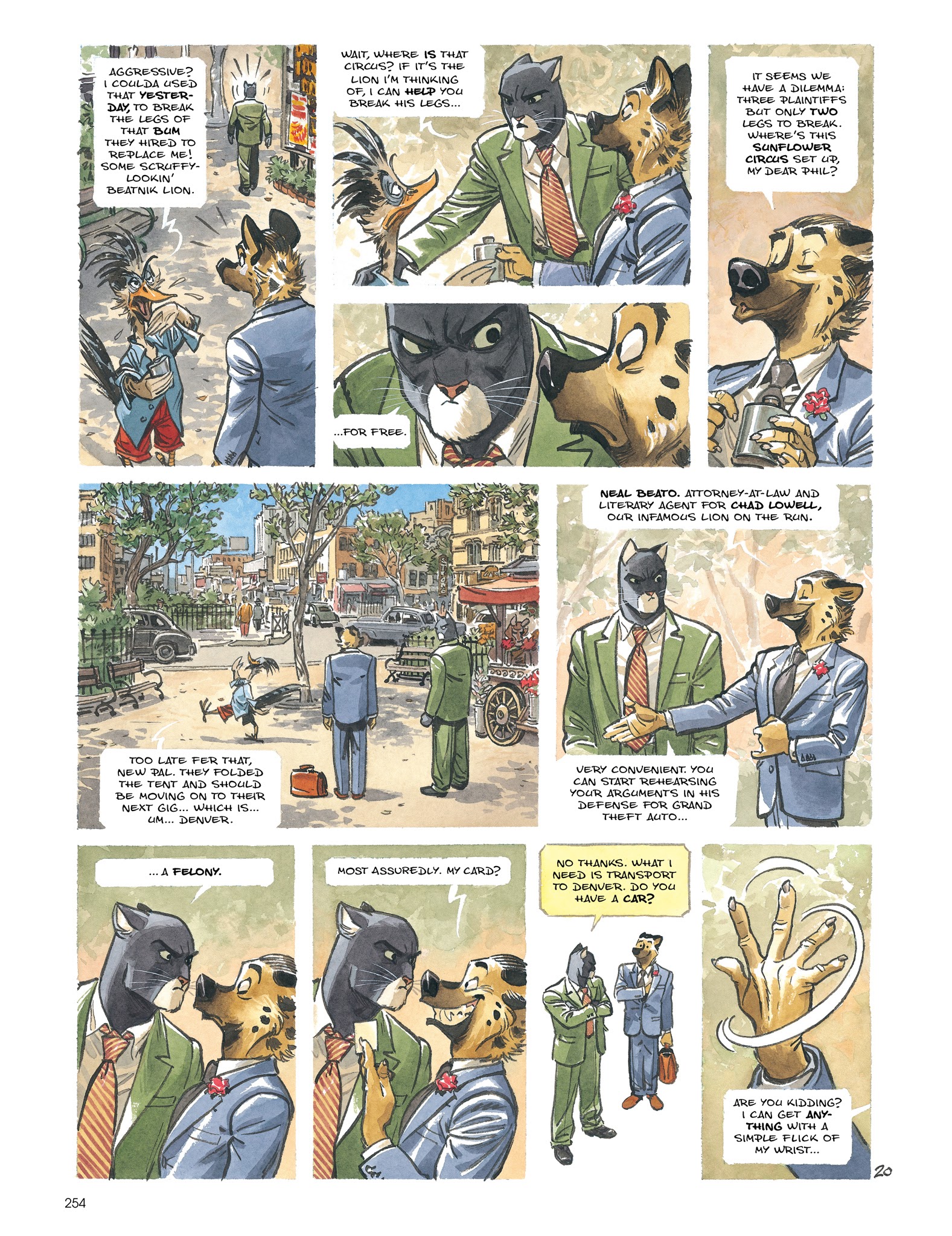 Read online Blacksad: The Collected Stories comic -  Issue # TPB (Part 3) - 56