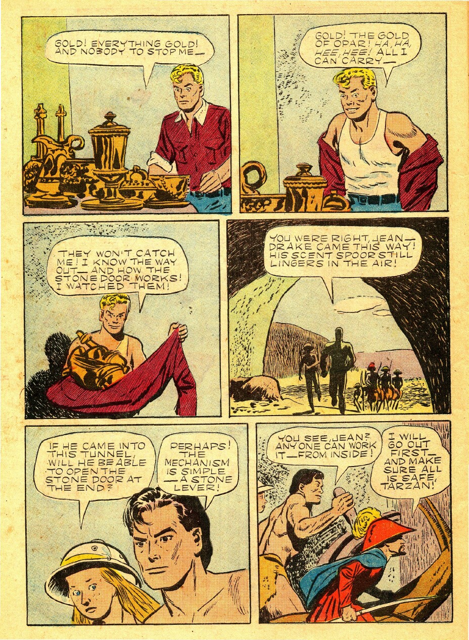 Read online Tarzan (1948) comic -  Issue #38 - 38
