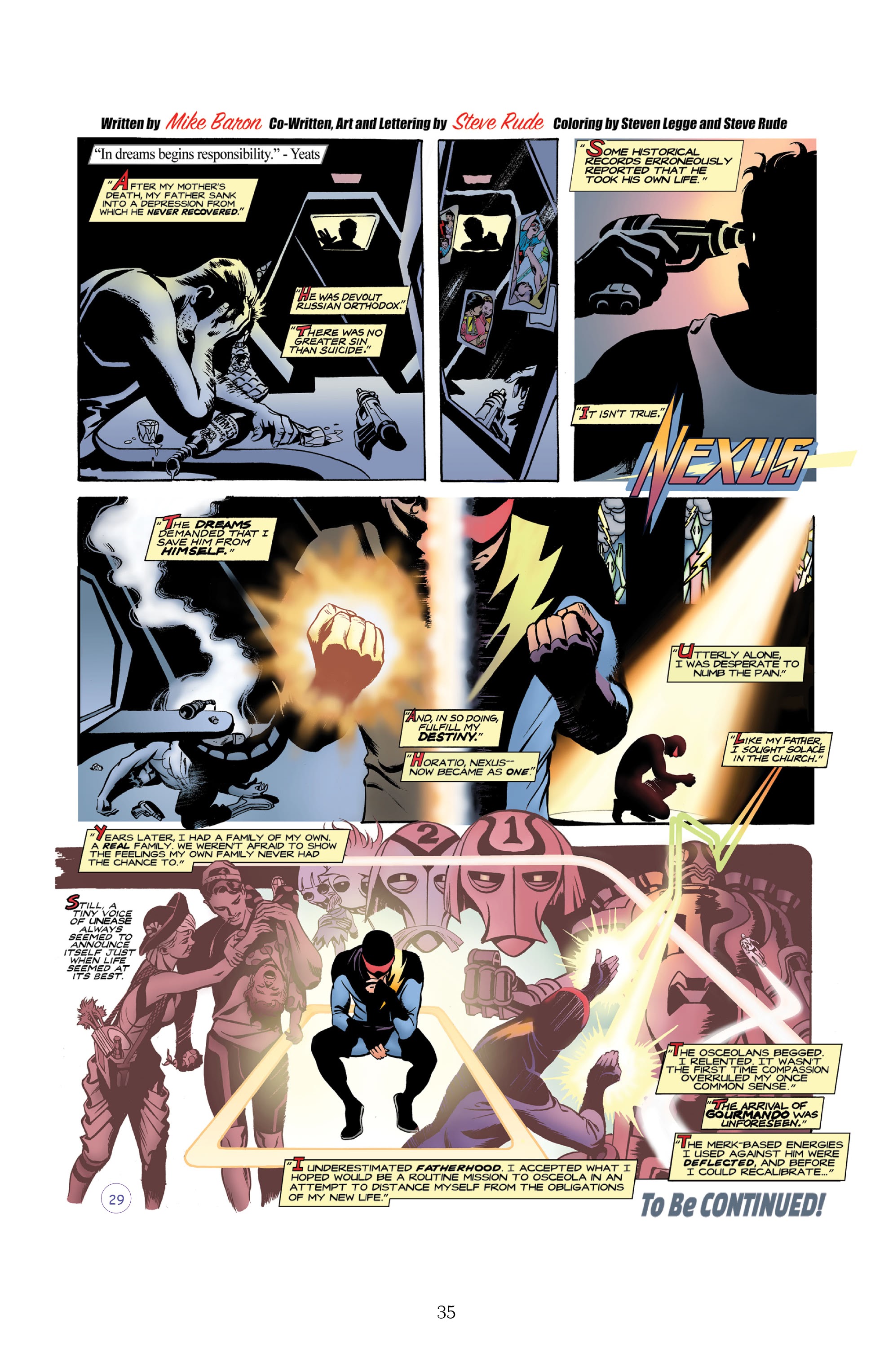 Read online Nexus Newspaper Strips: The Coming of Gourmando comic -  Issue # TPB (Part 1) - 34