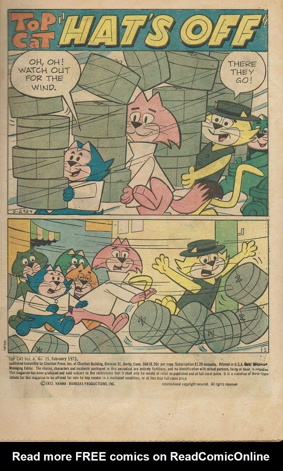 Read online Top Cat (1970) comic -  Issue #15 - 3