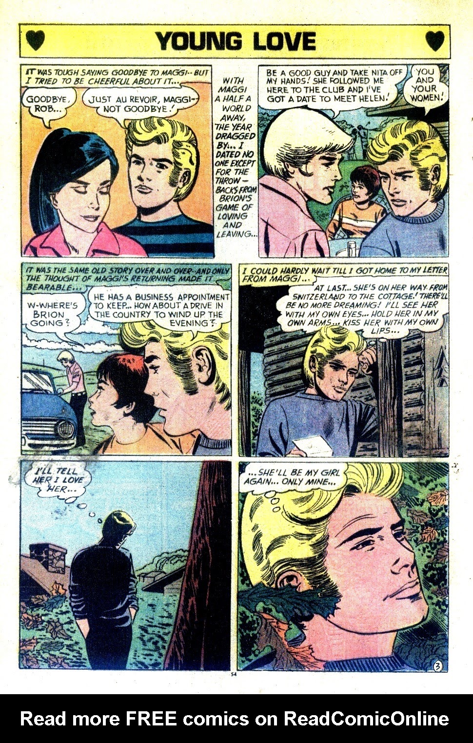 Read online Young Love (1963) comic -  Issue #107 - 54