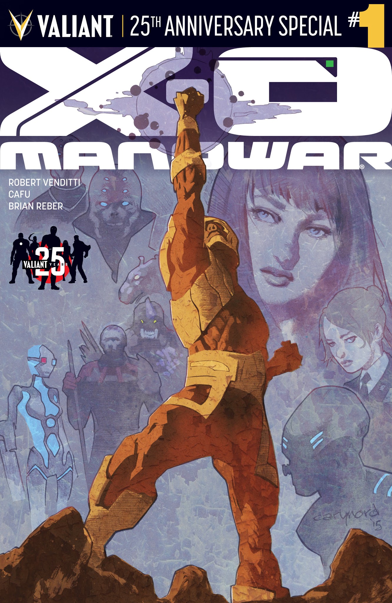 Read online X-O Manowar 25th Anniversary Special comic -  Issue # Full - 1