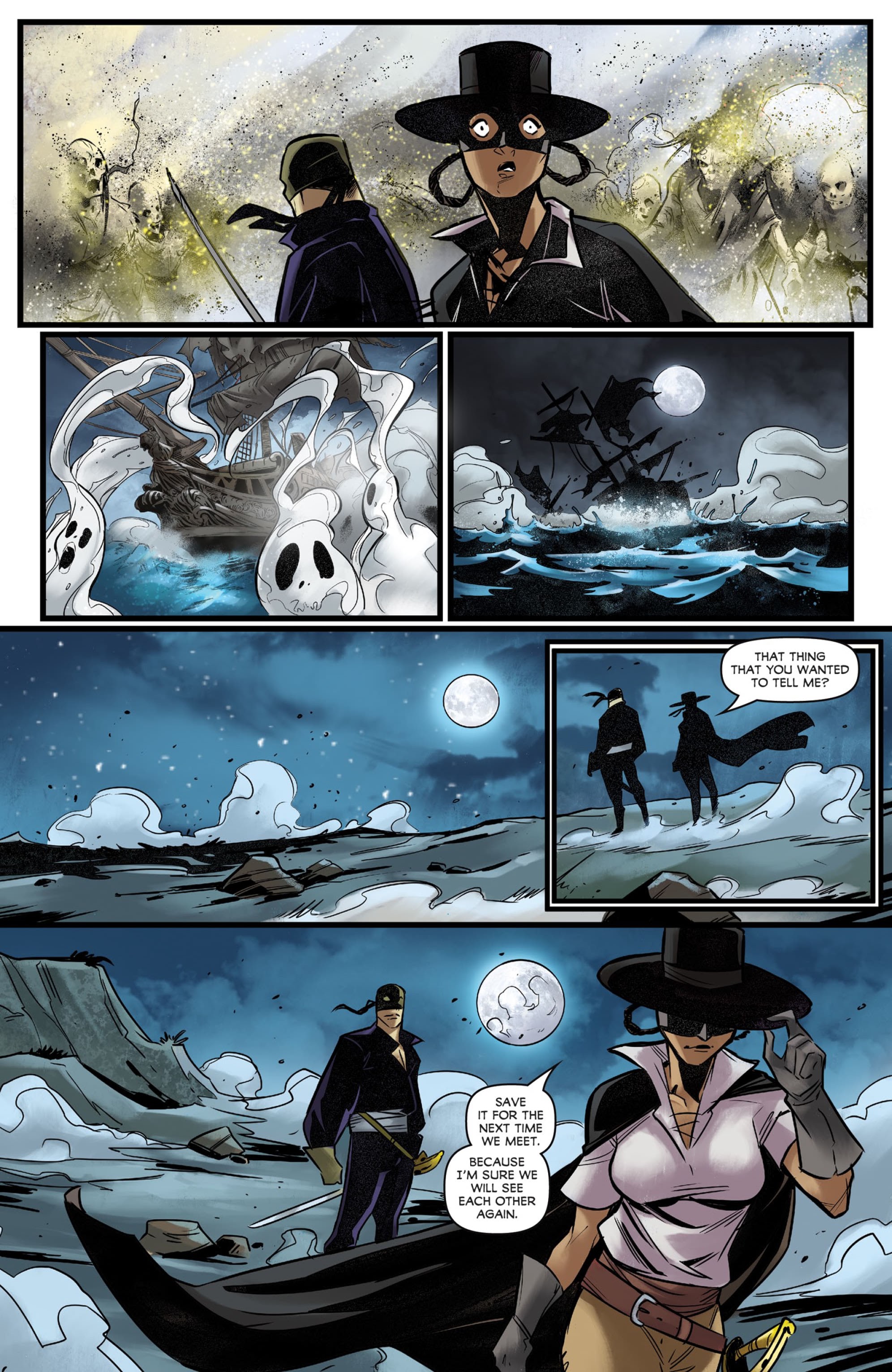 Read online Zorro: Galleon Of the Dead comic -  Issue #4 - 22
