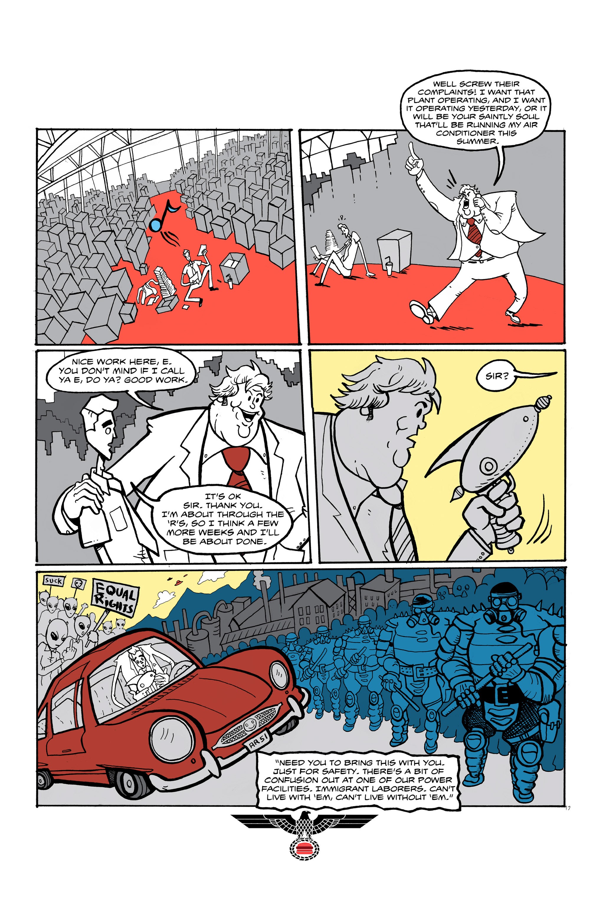 Read online Eagleburger comic -  Issue # TPB - 14