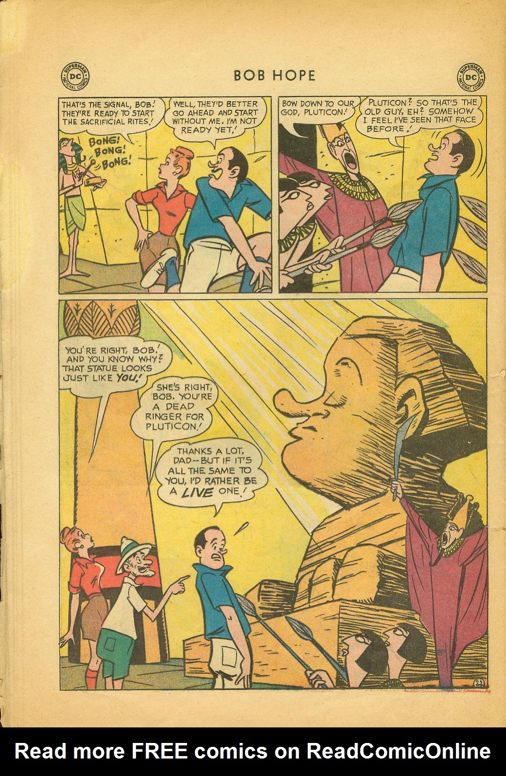 Read online The Adventures of Bob Hope comic -  Issue #64 - 28