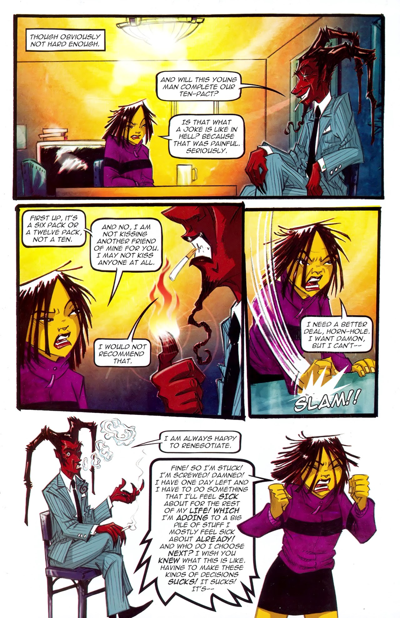 Read online Soul Kiss comic -  Issue #5 - 14