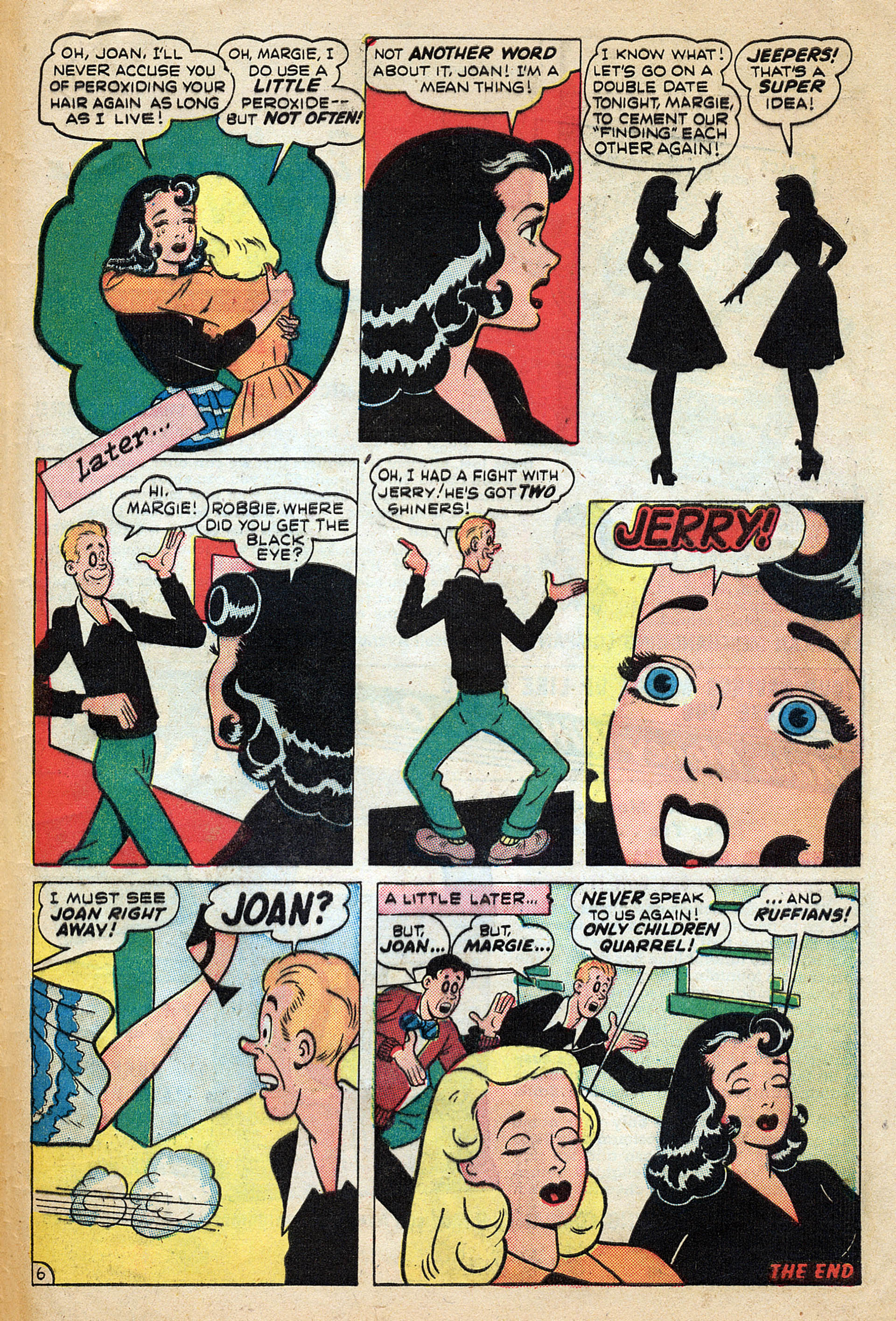 Read online Margie Comics comic -  Issue #43 - 49