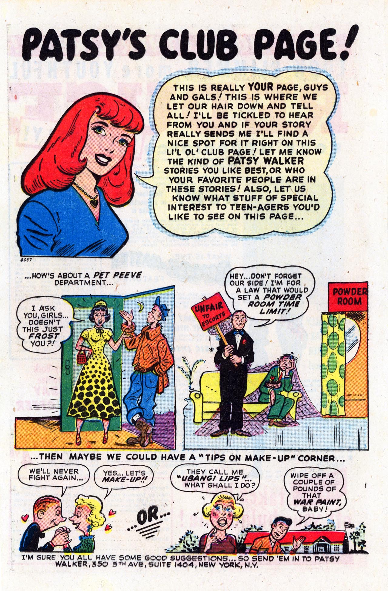 Read online Patsy Walker comic -  Issue #34 - 27