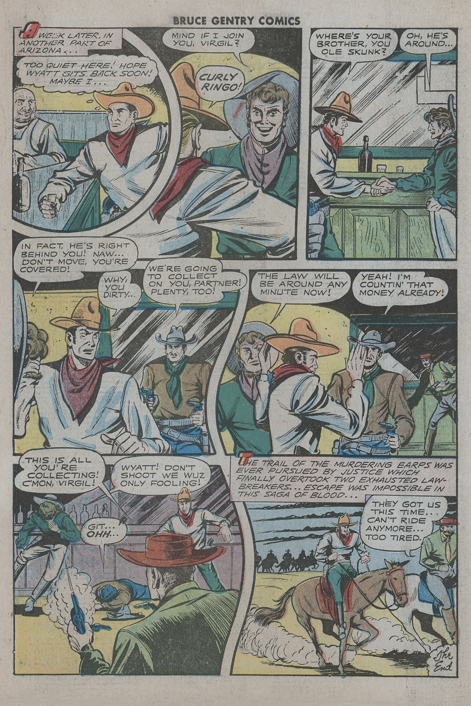 Read online Bruce Gentry comic -  Issue #3 - 34