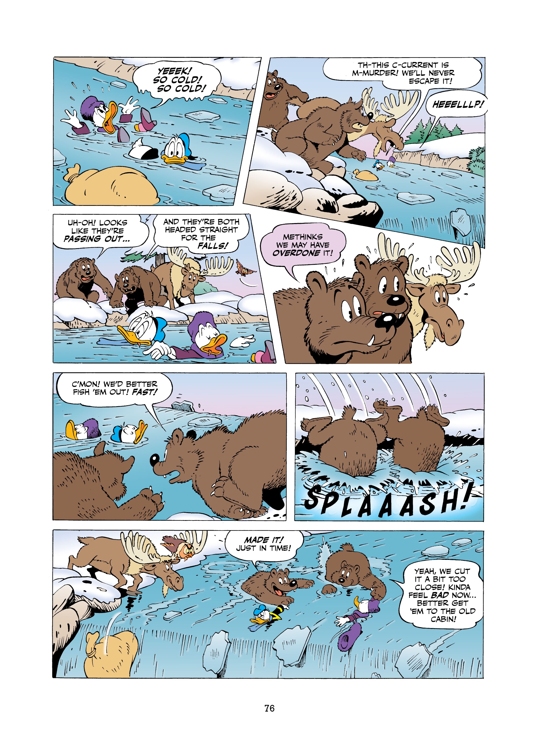 Read online Walt Disney's Uncle Scrooge & Donald Duck: Bear Mountain Tales comic -  Issue # TPB (Part 1) - 76