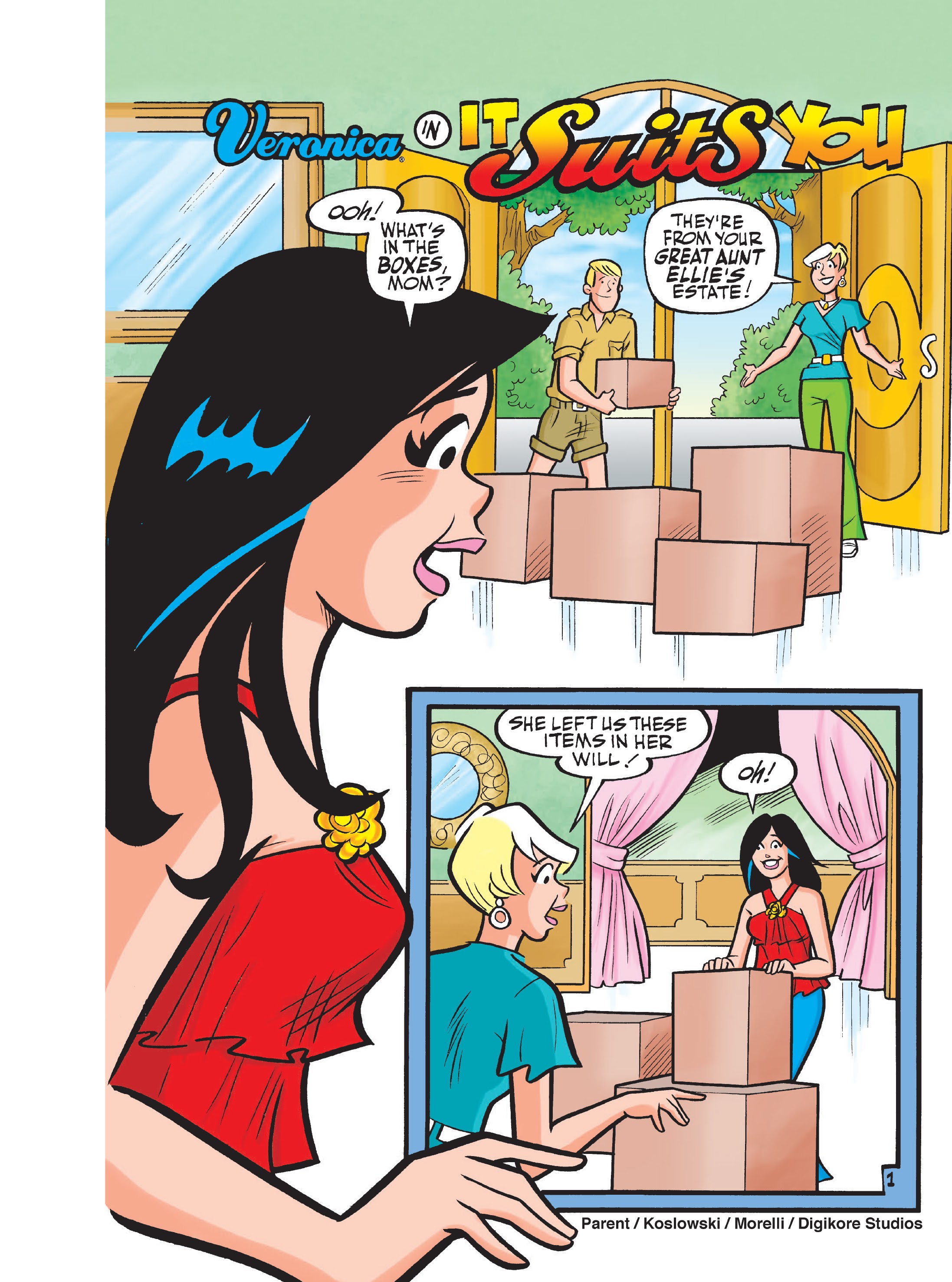 Read online Betty & Veronica Friends Double Digest comic -  Issue #254 - 157