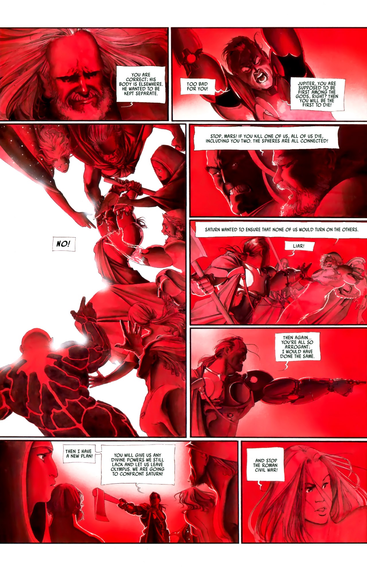 Read online Scourge Of The Gods: The Fall comic -  Issue #2 - 46