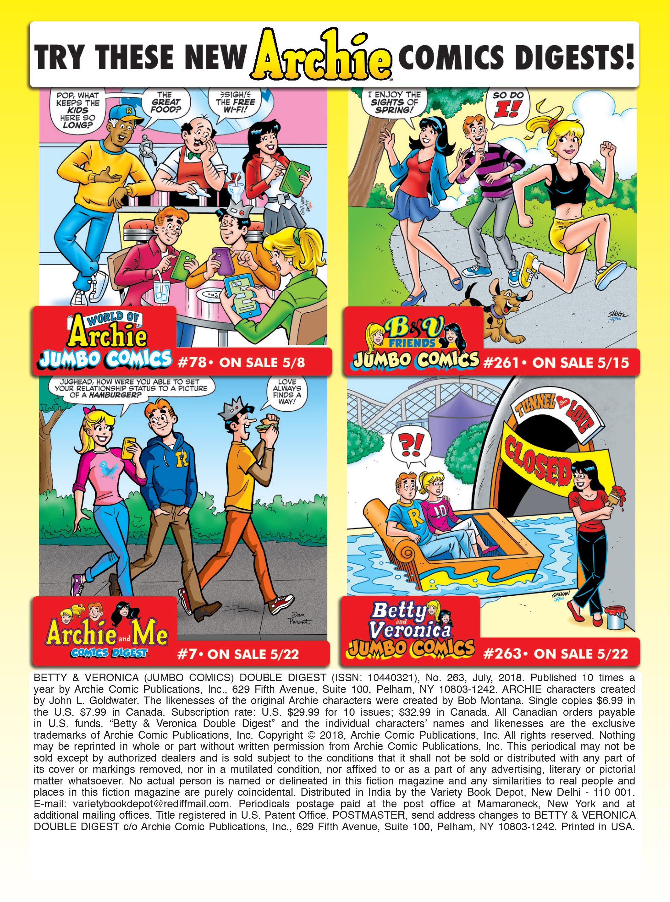 Read online Betty & Veronica Friends Double Digest comic -  Issue #263 - 181