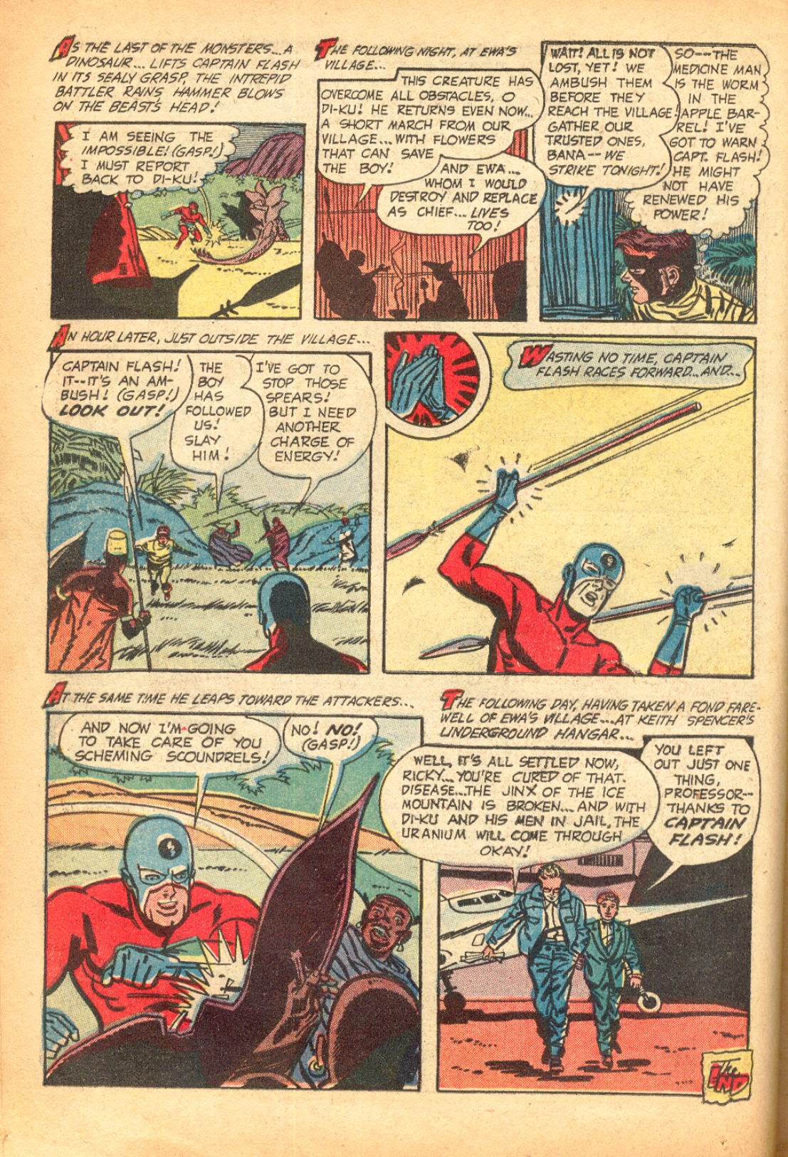 Read online Captain Flash comic -  Issue #3 - 16
