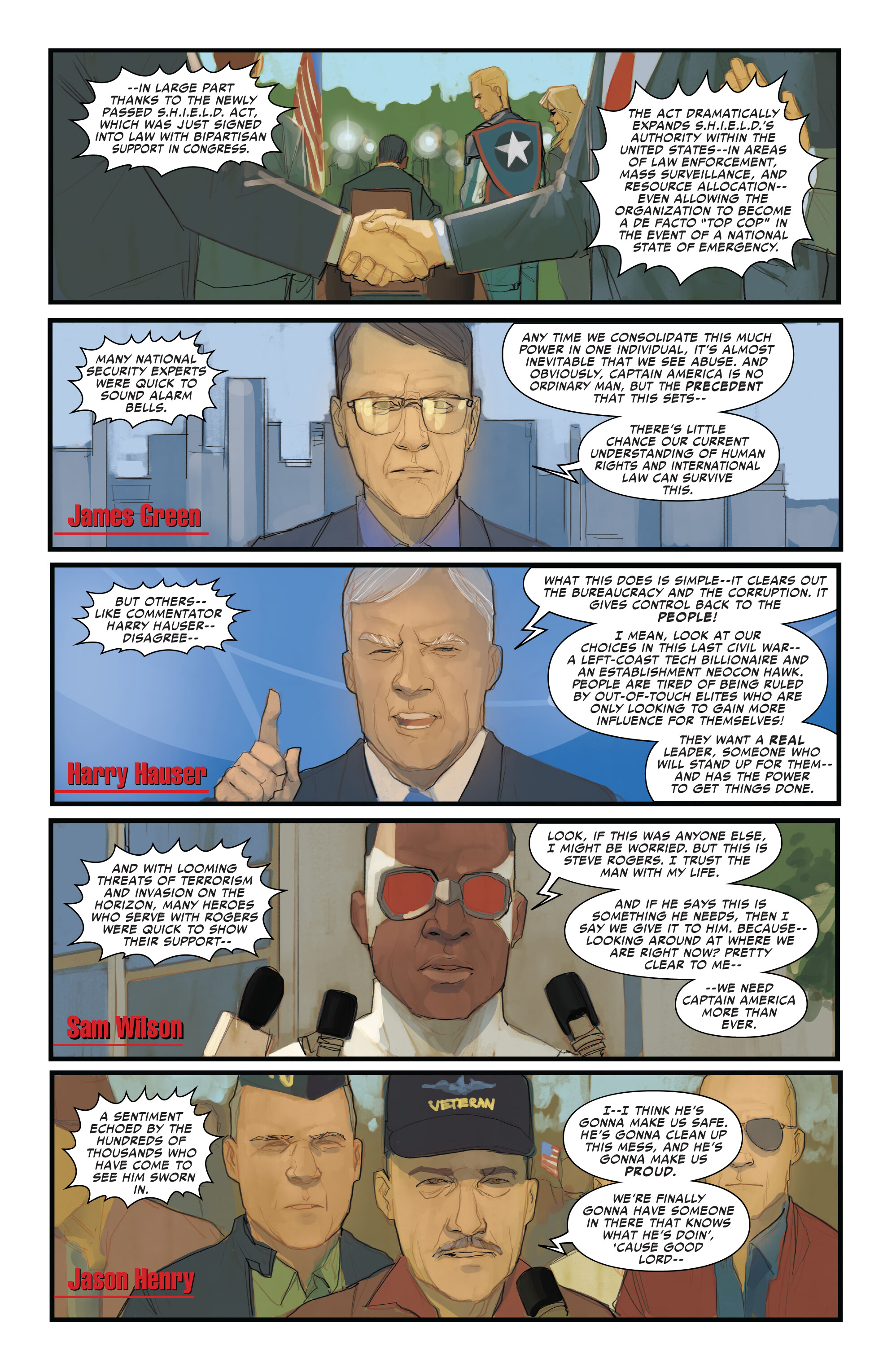 Read online Captain America by Nick Spencer Omnibus comic -  Issue # TPB (Part 8) - 88