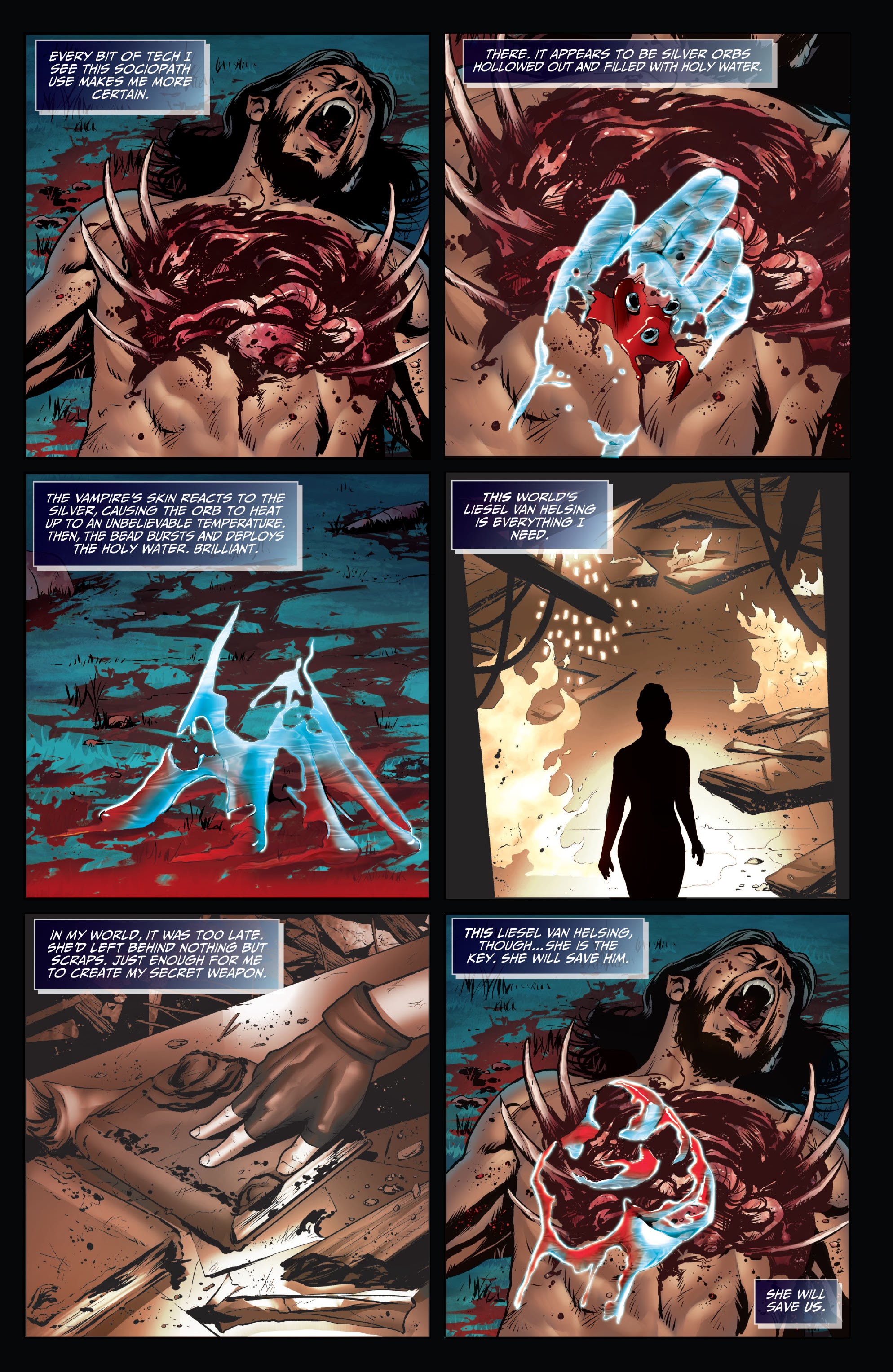 Read online Van Helsing: Invisible Woman comic -  Issue # Full - 13
