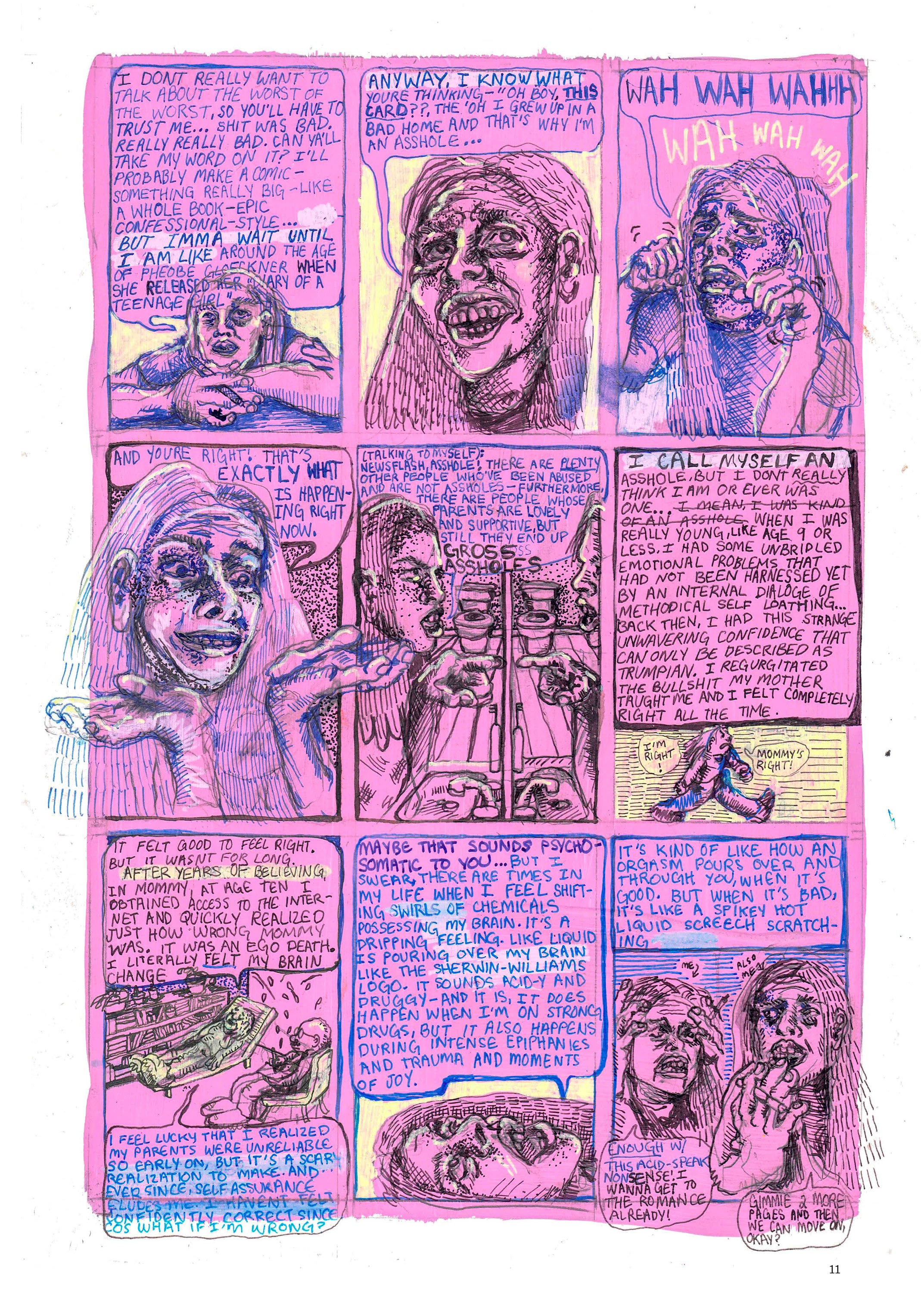 Read online Now: The New Comics Anthology comic -  Issue #9 - 12