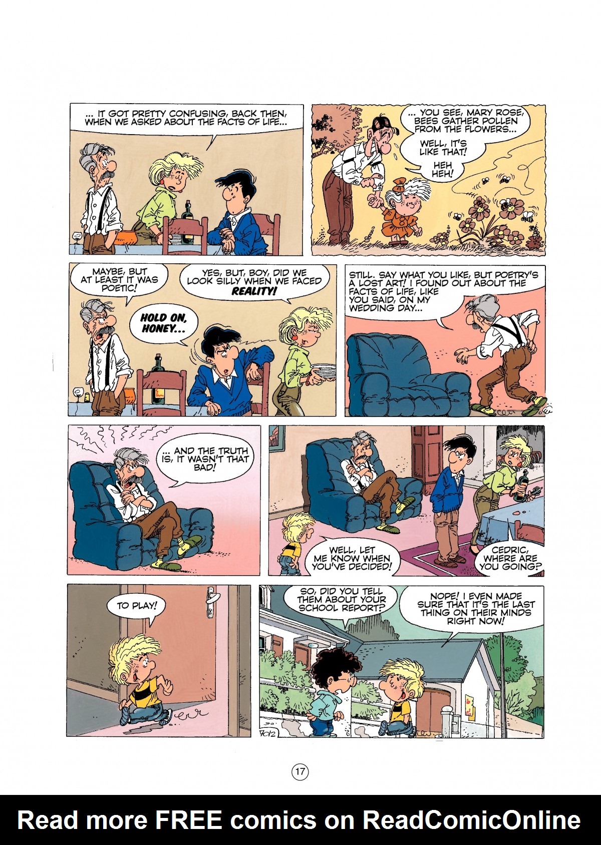 Read online Cedric comic -  Issue #4 - 17