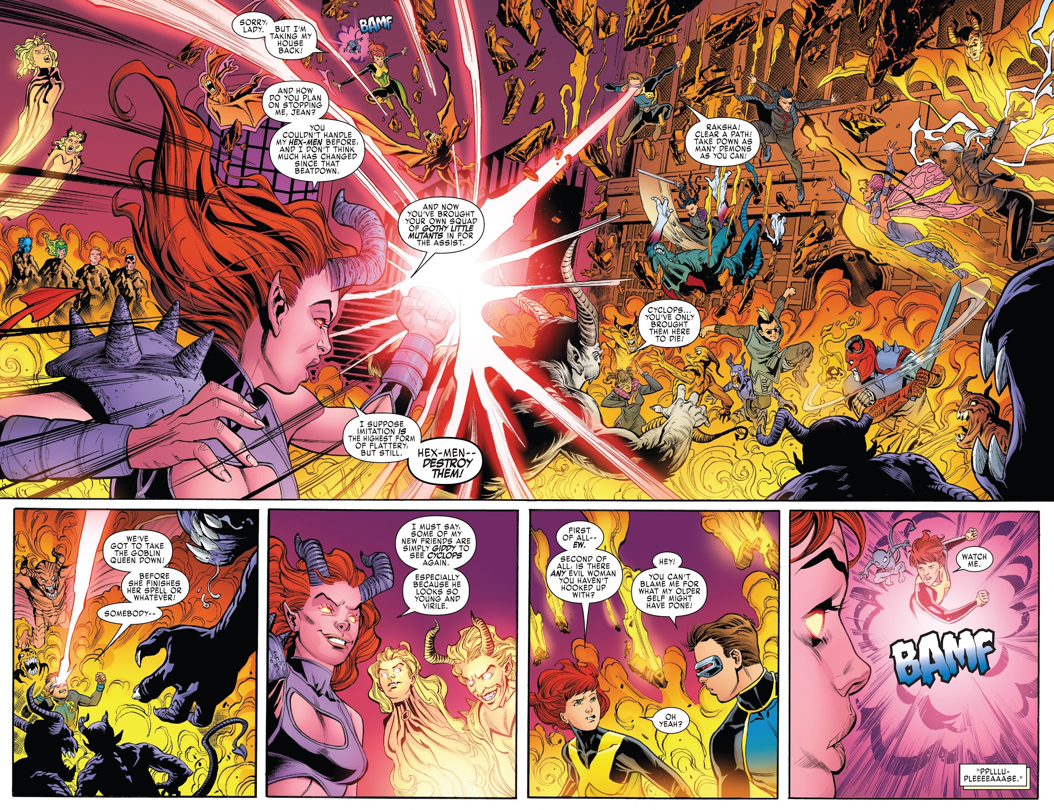 Read online X-Men: Blue comic -  Issue #12 - 12
