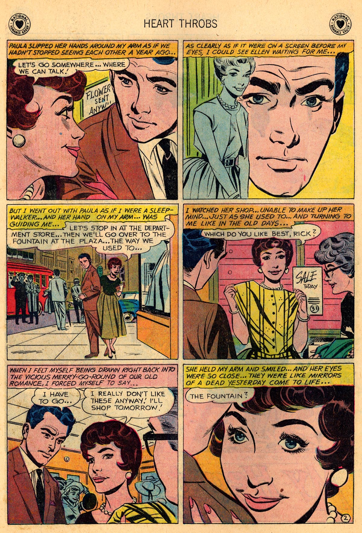 Read online Heart Throbs comic -  Issue #64 - 20