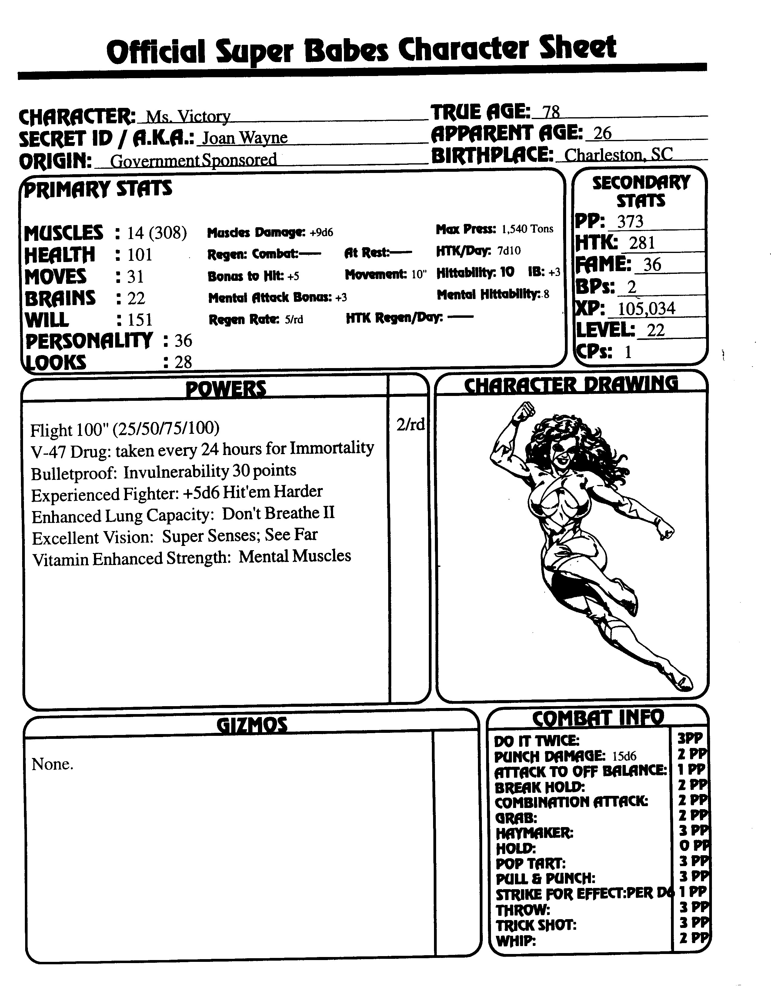 Read online Superbabes: The Femforce Role-Playing Game comic -  Issue # TPB - 139