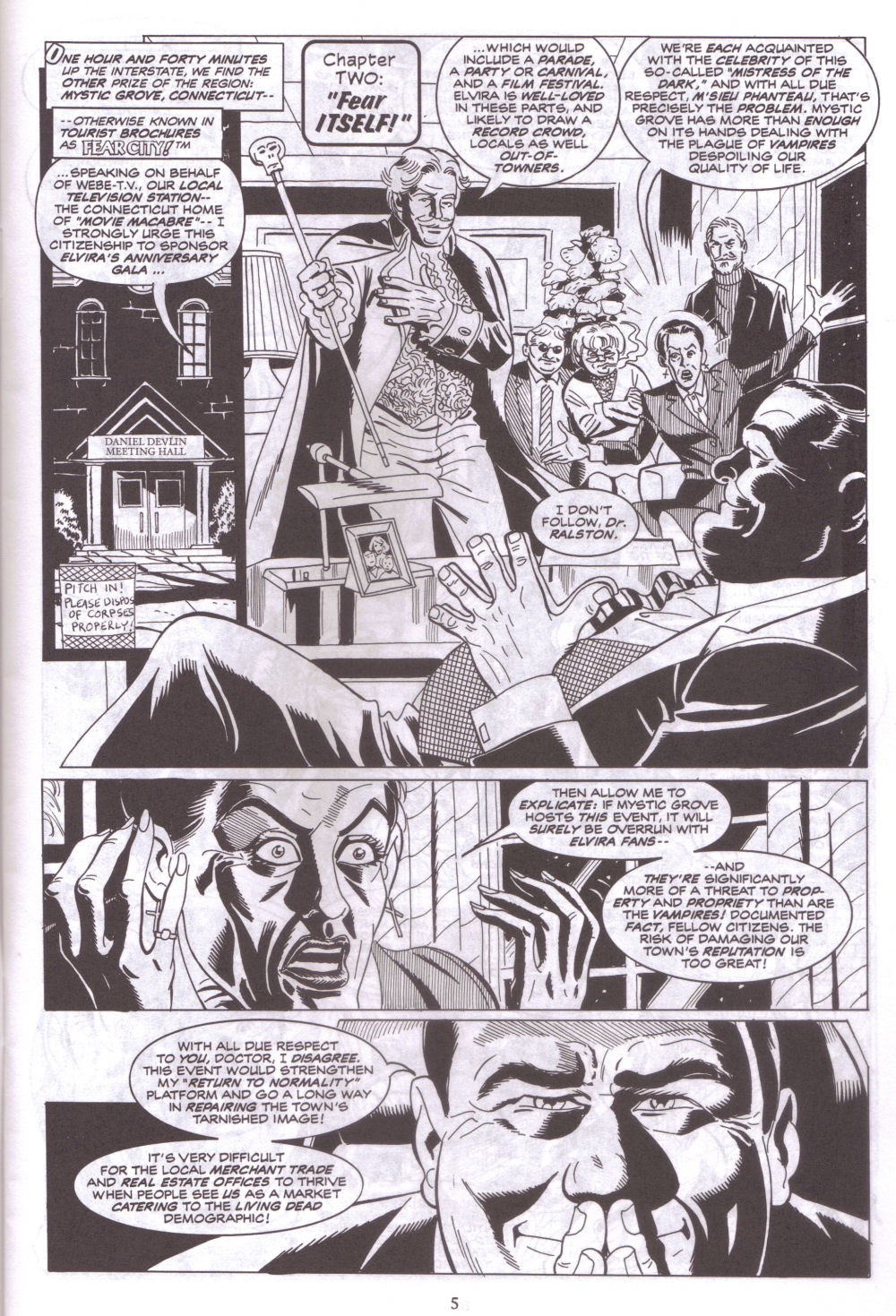 Read online Elvira, Mistress of the Dark comic -  Issue #121 - 7