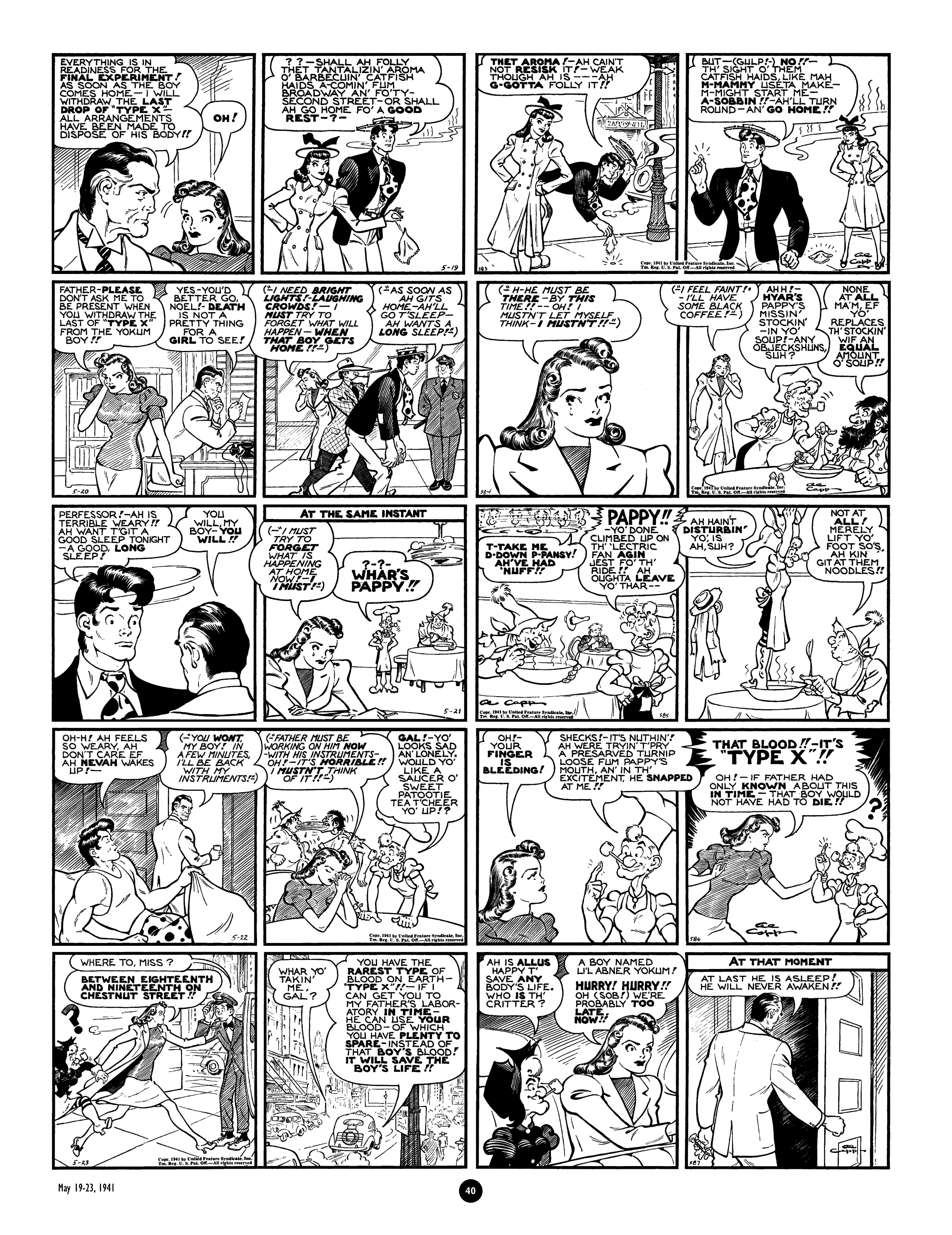 Read online Al Capp's Li'l Abner Complete Daily & Color Sunday Comics comic -  Issue # TPB 4 (Part 1) - 41
