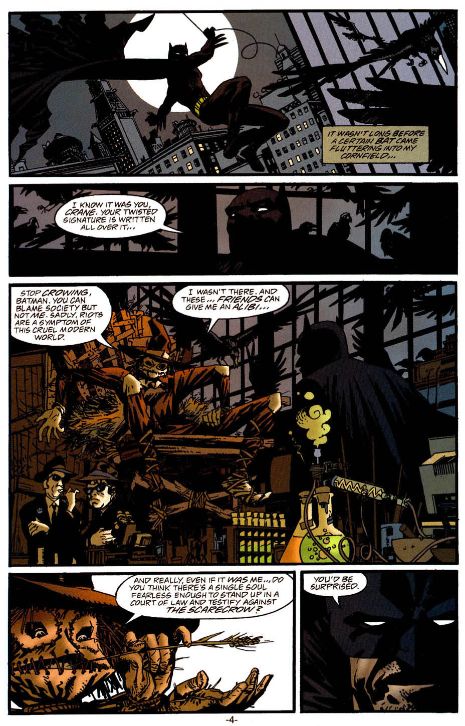 Read online Scarecrow (Villains) comic -  Issue # Full - 5
