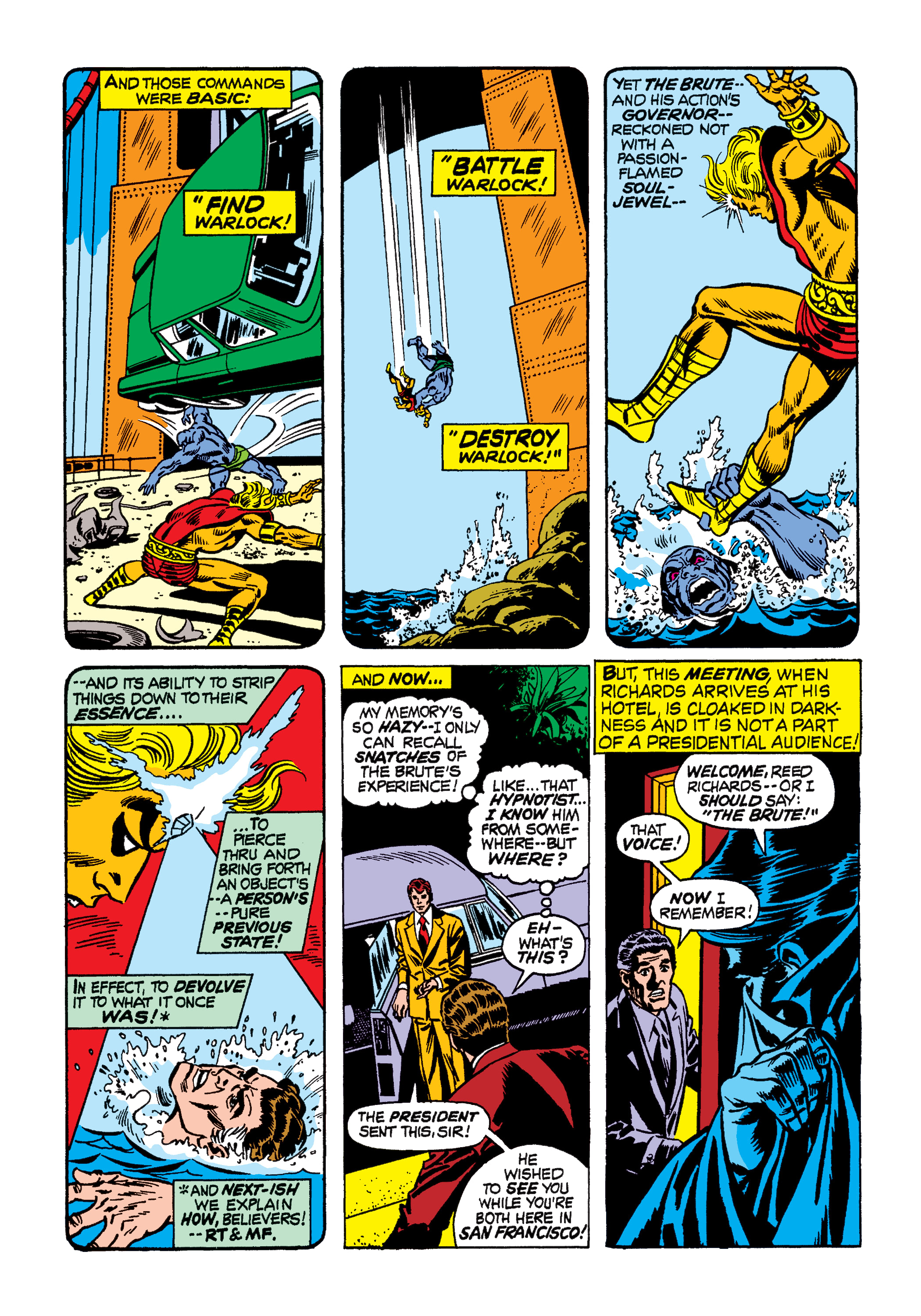Read online Marvel Masterworks: Warlock comic -  Issue # TPB 1 (Part 2) - 87