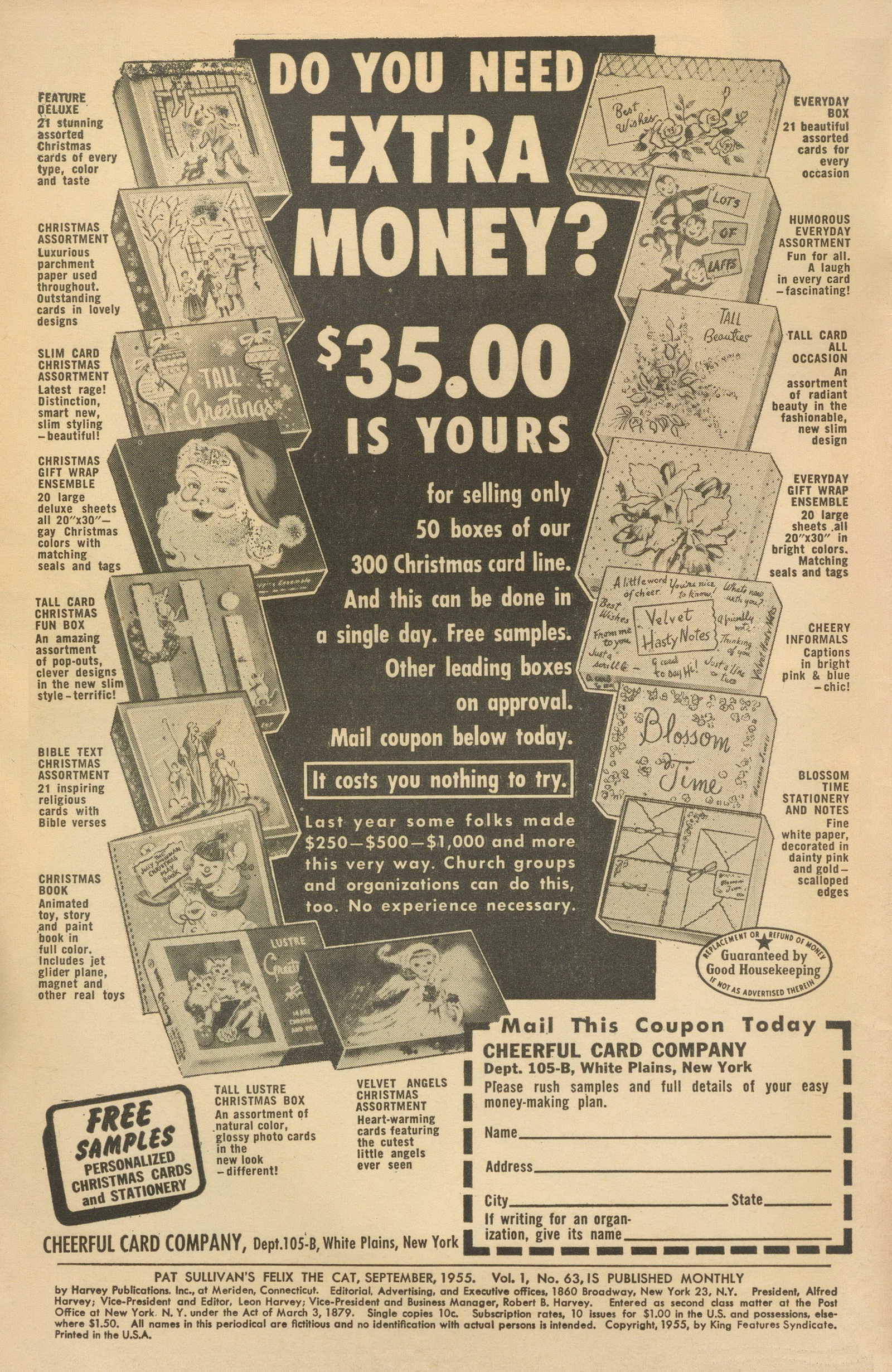 Read online Felix the Cat (1955) comic -  Issue #63 - 2