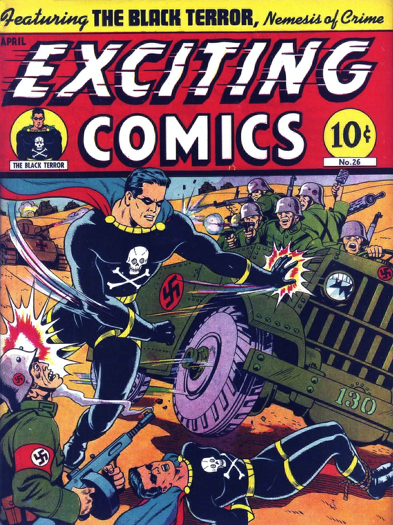 Read online Exciting Comics comic -  Issue #26 - 1