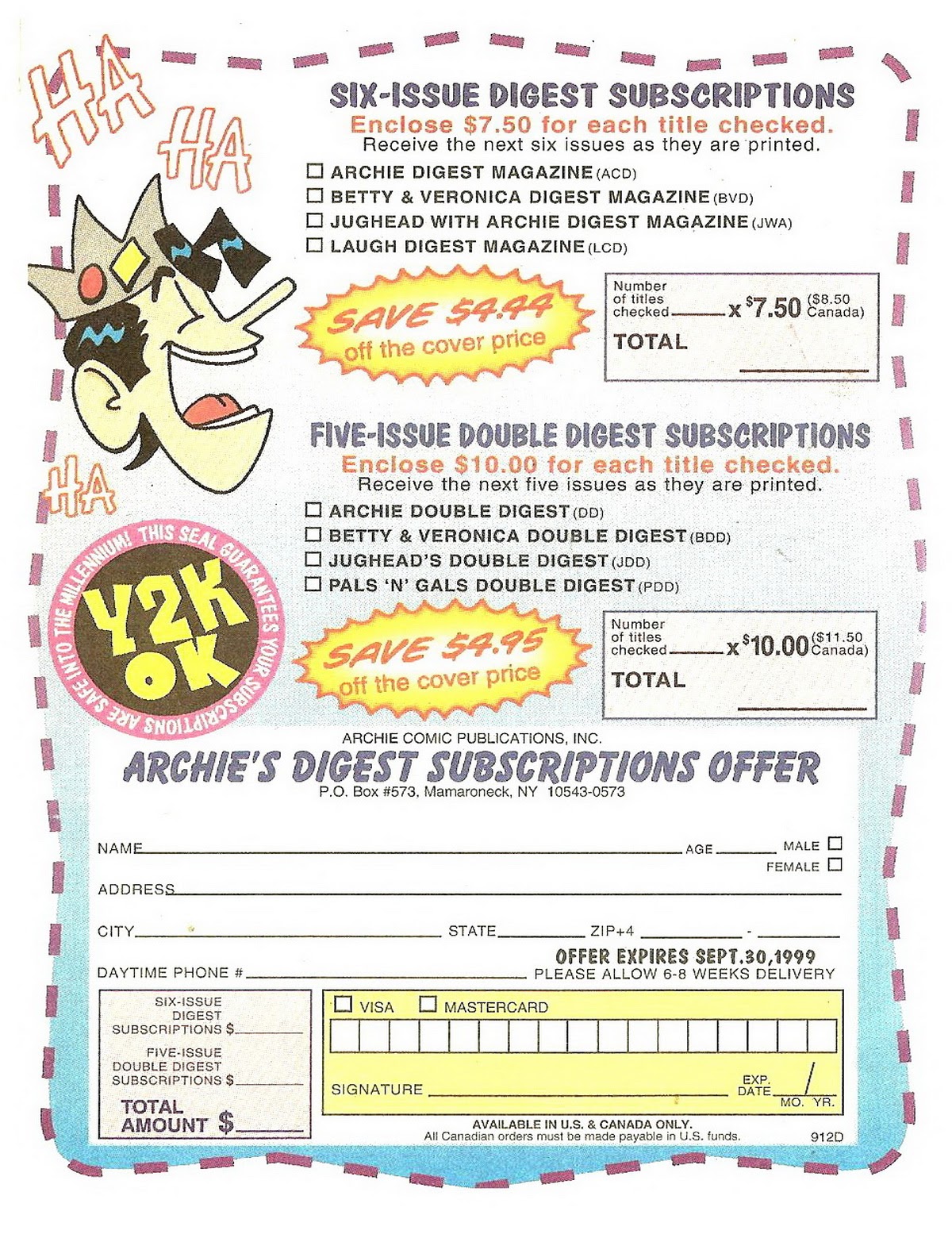 Read online Archie's Double Digest Magazine comic -  Issue #109 - 193